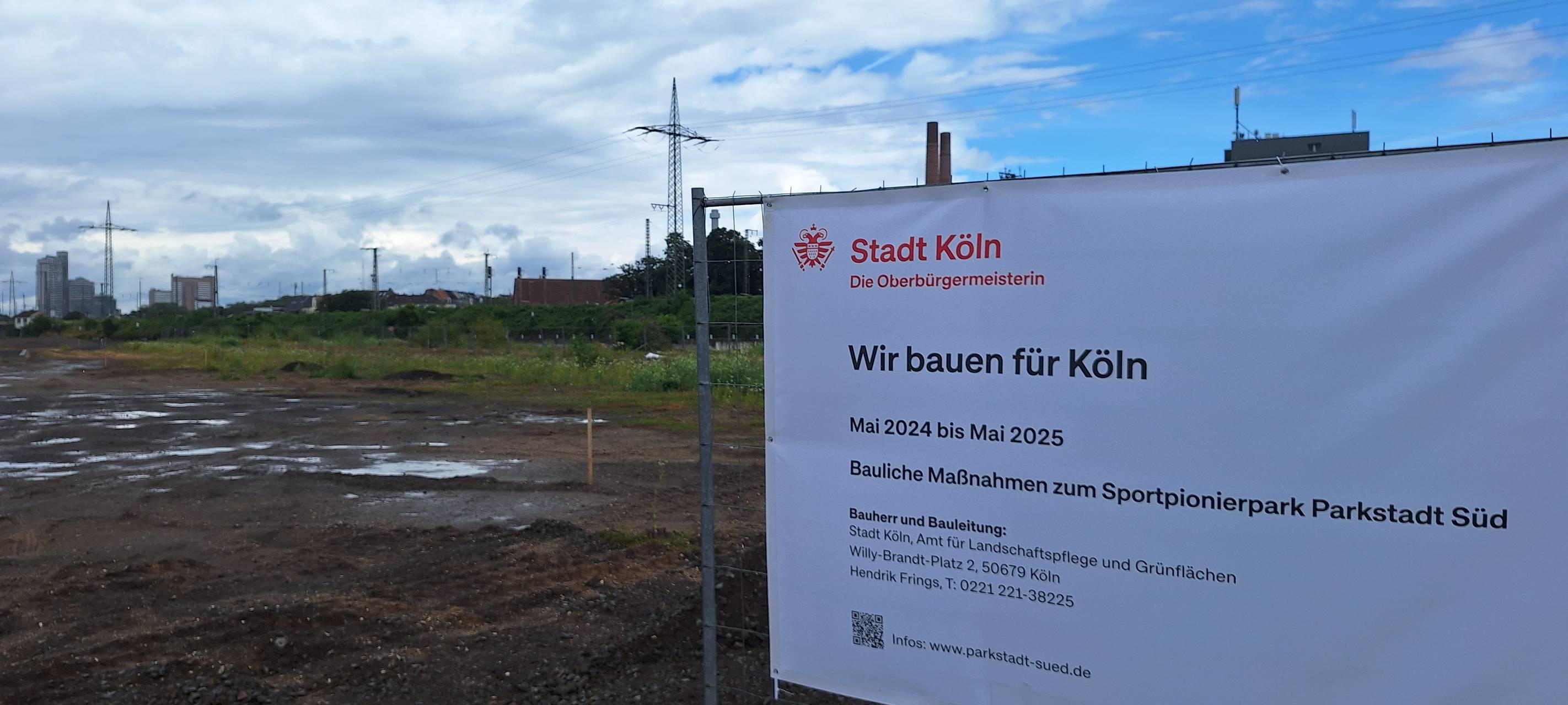 Sportpark entsteht im künftigen Grüngürtel