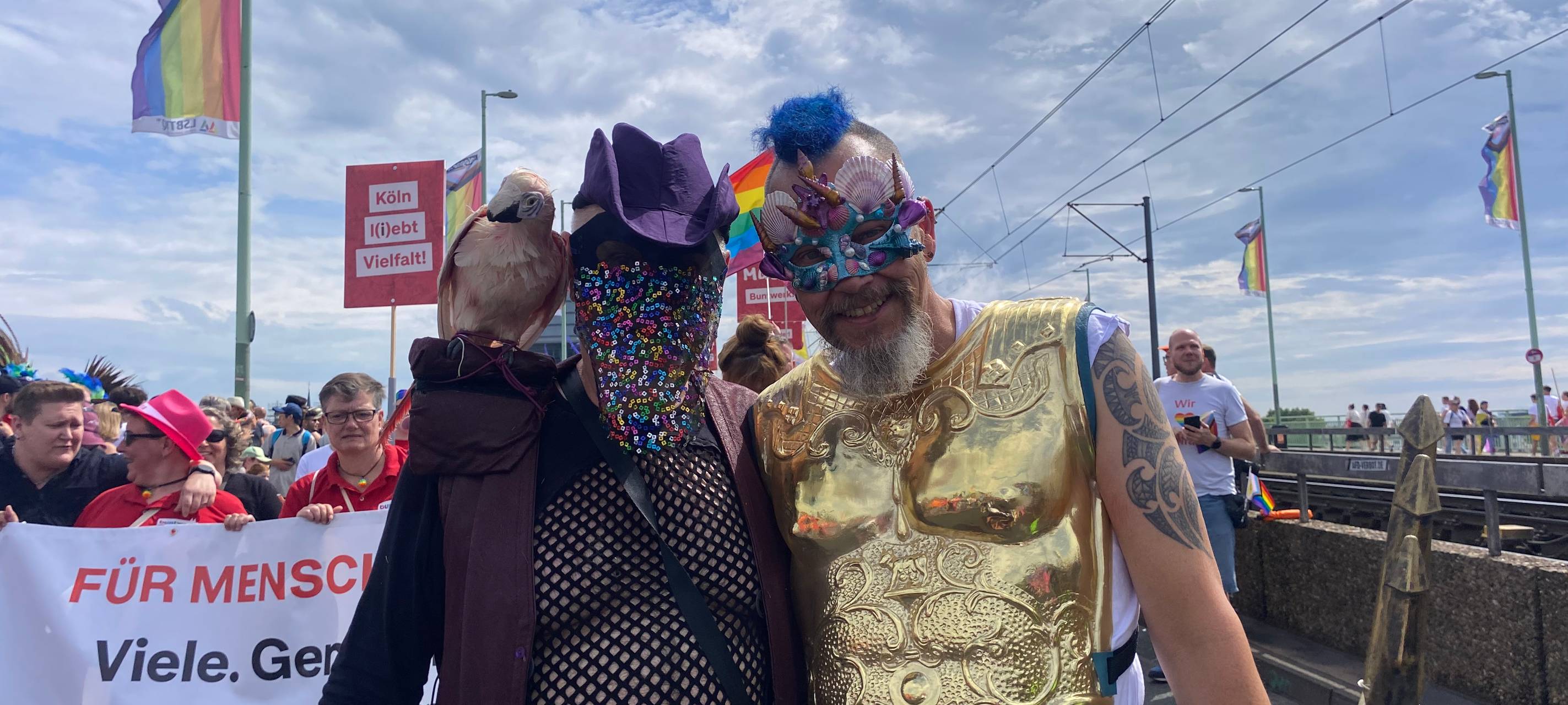 60.000 Teilnehmer bei CSD-Demo in Köln