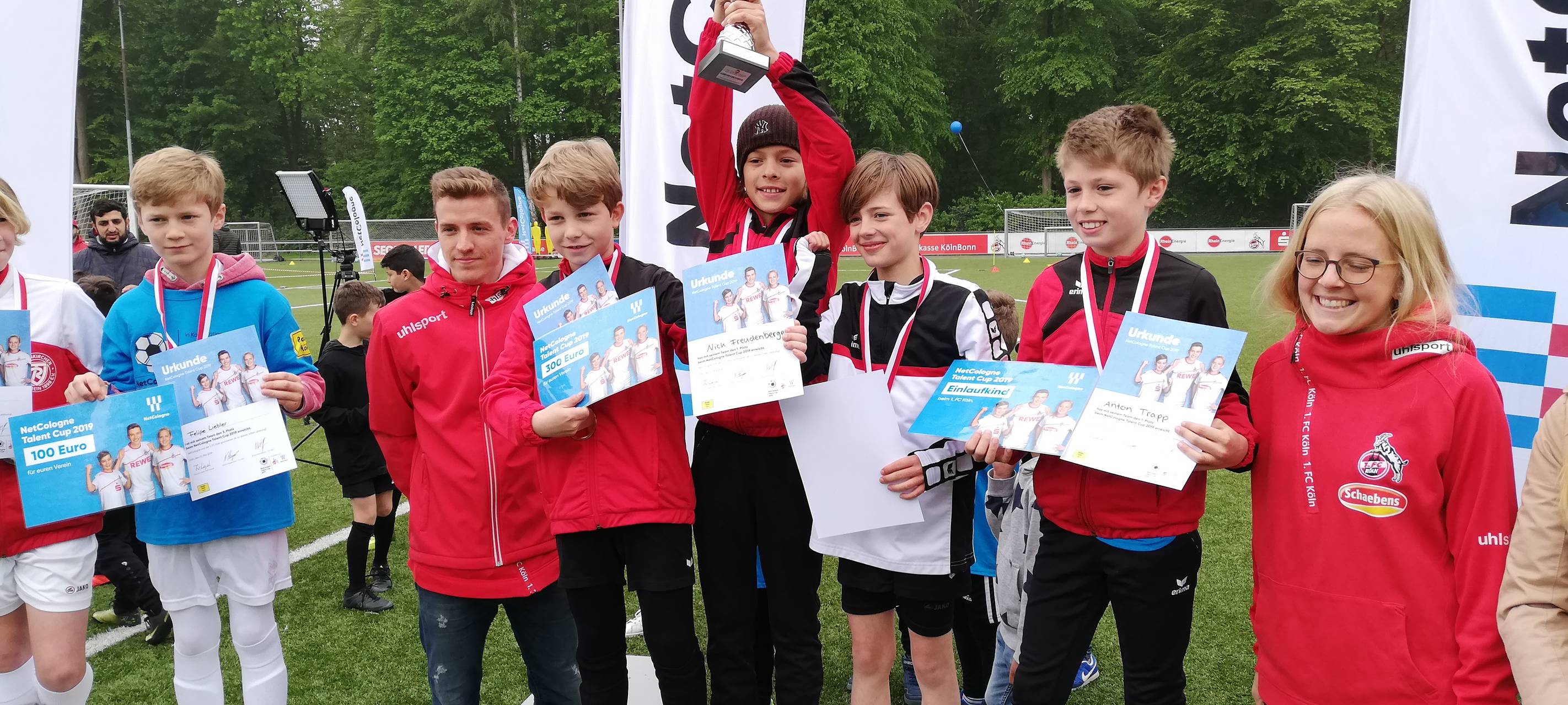 Kinder bei NetCologne Talent Cup