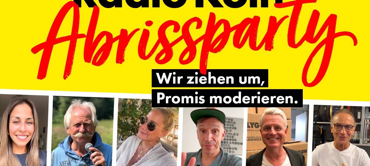 Die Radio Köln-Abrissparty