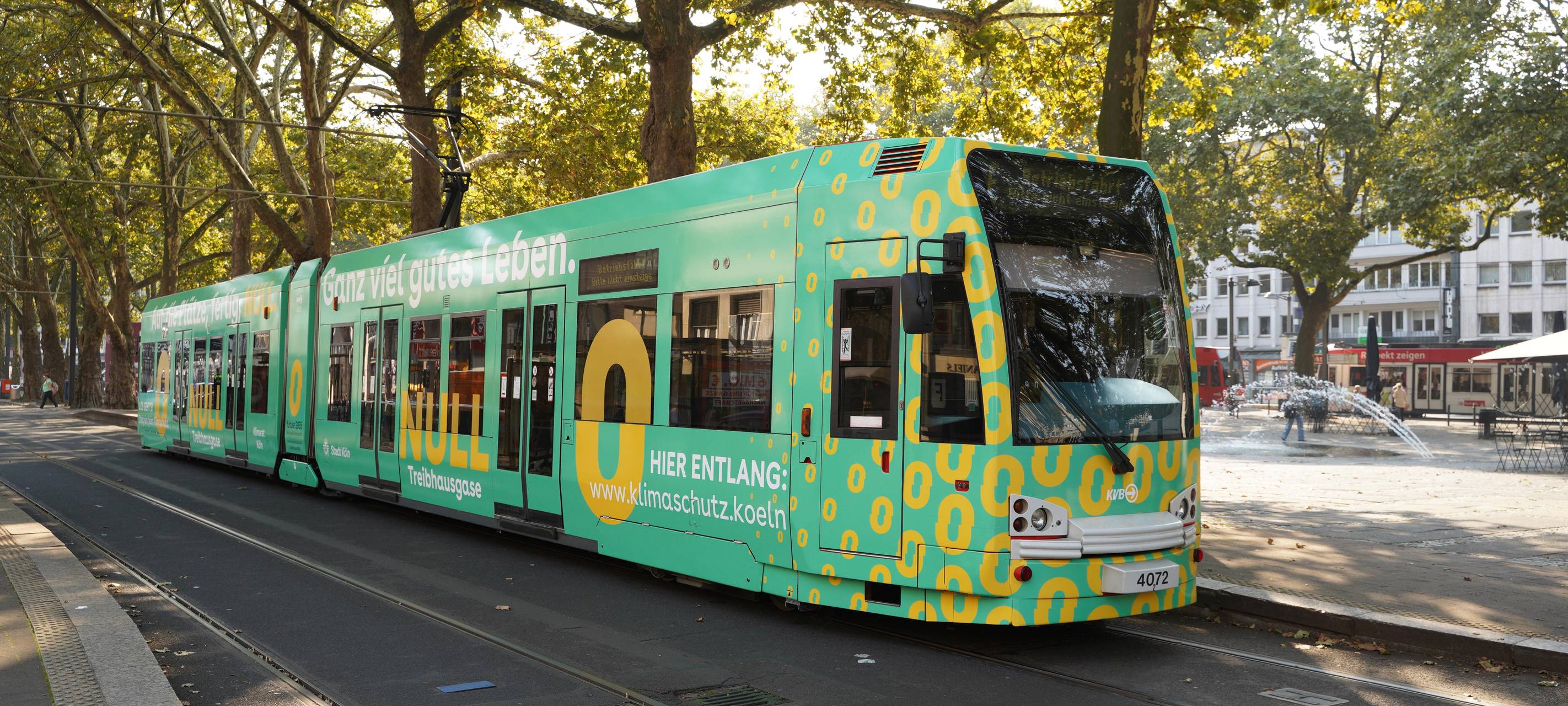 KVB stellt Klimabahn vor