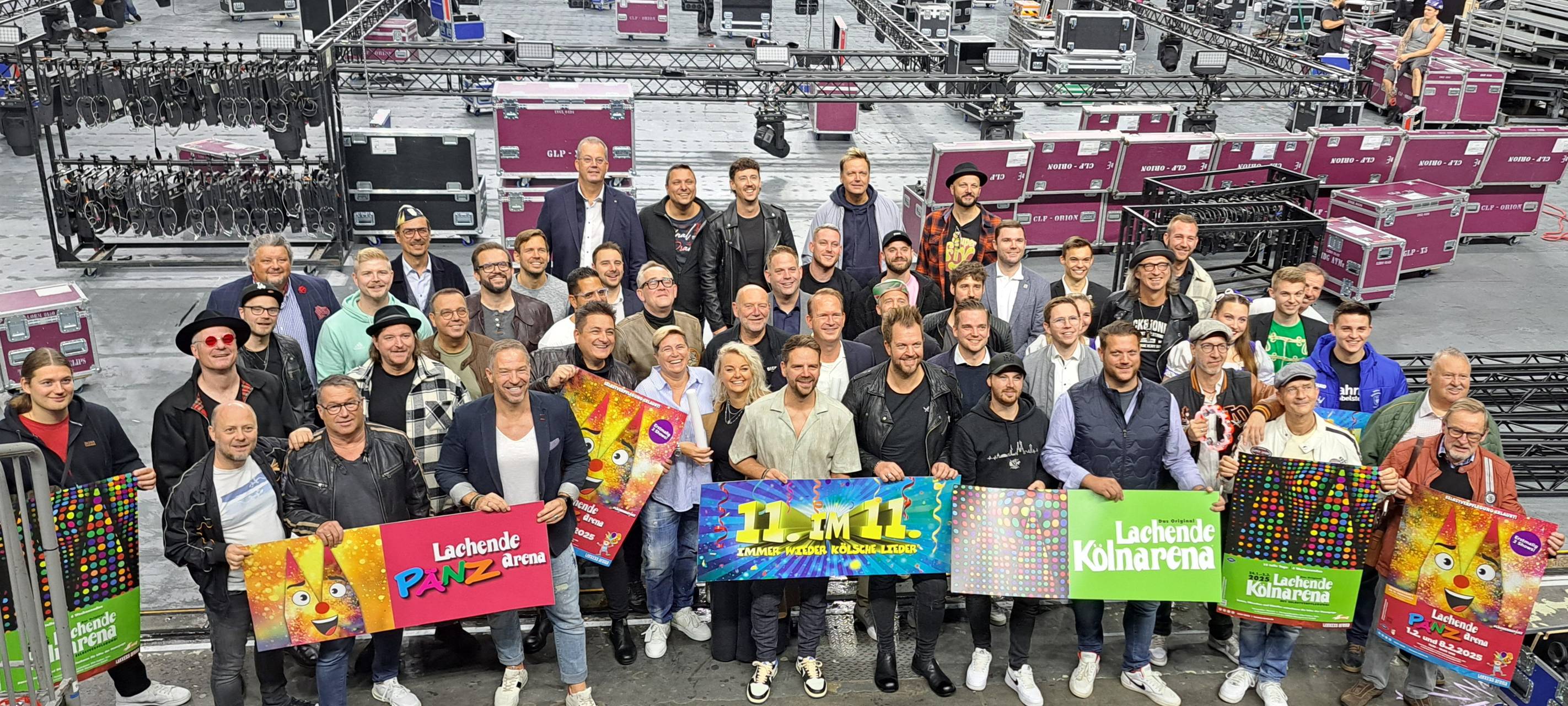 Lachende Kölnarena stellt Programm zur neuen Session vor