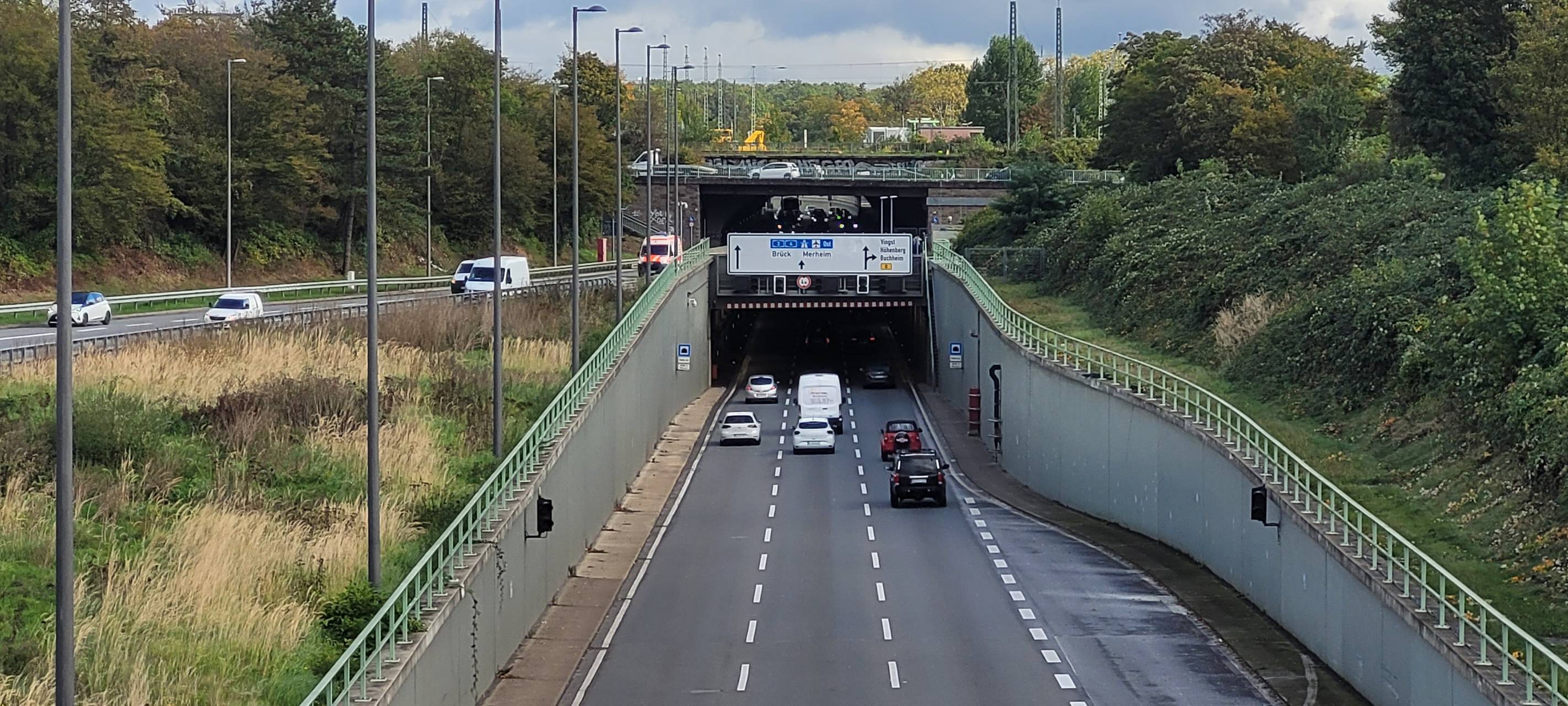 Tunnel Kalk wird nachts gesperrt