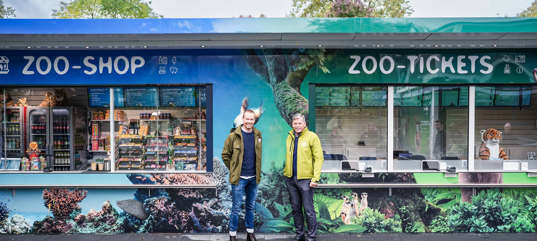 Mehr Platz und neue Kassen am Zoo-Eingang