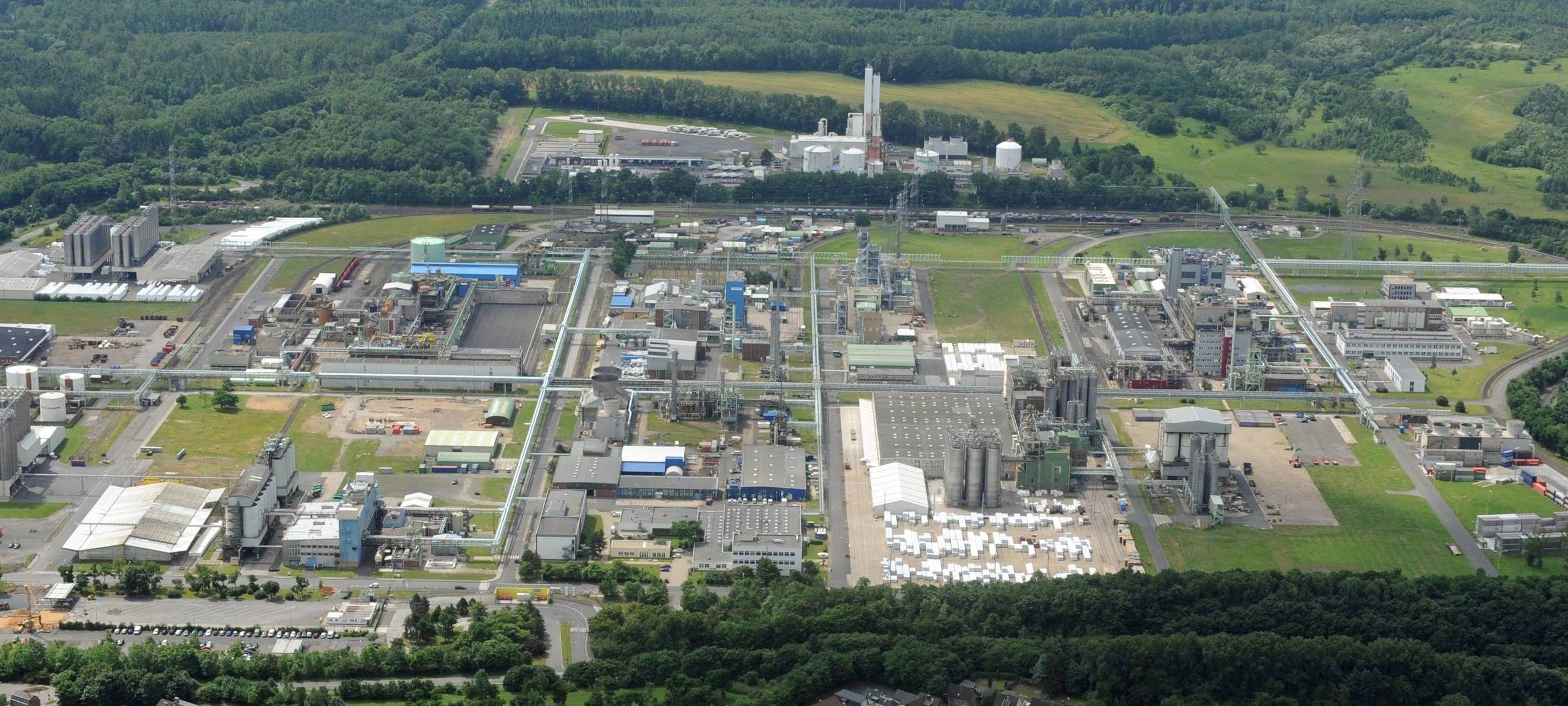 Übung am Chemiepark Knappsack