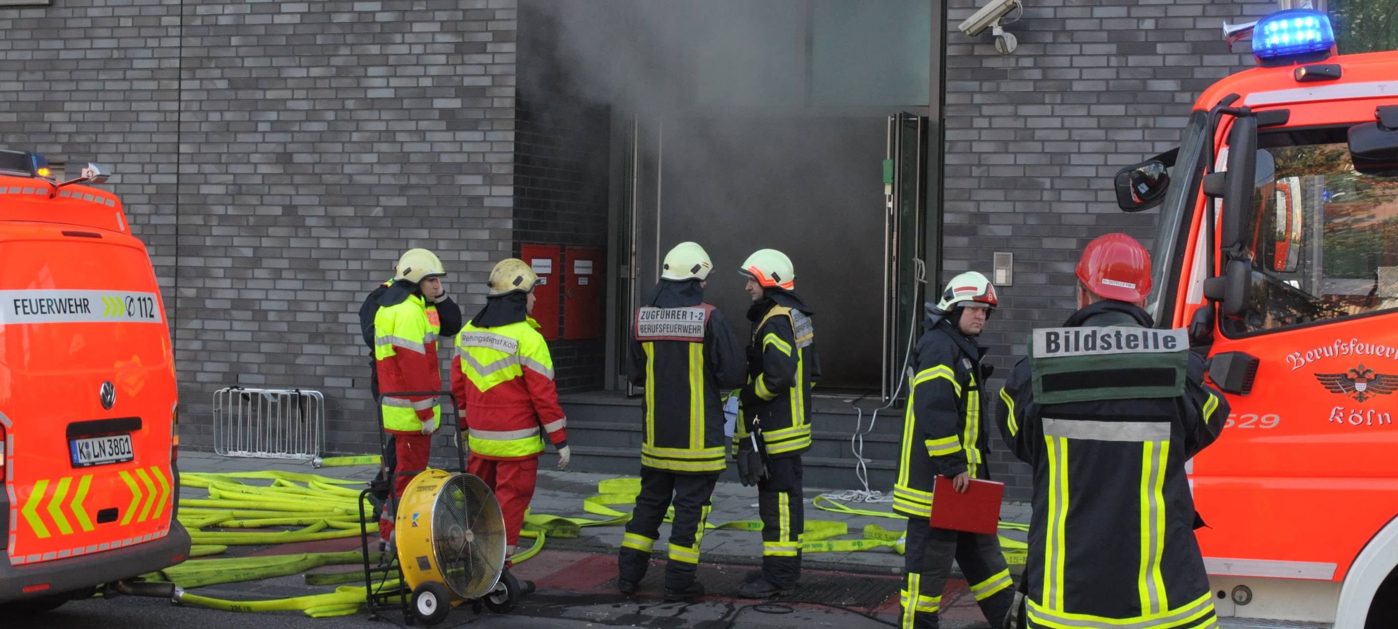 Brand in Porzer Mehrfamilienhaus