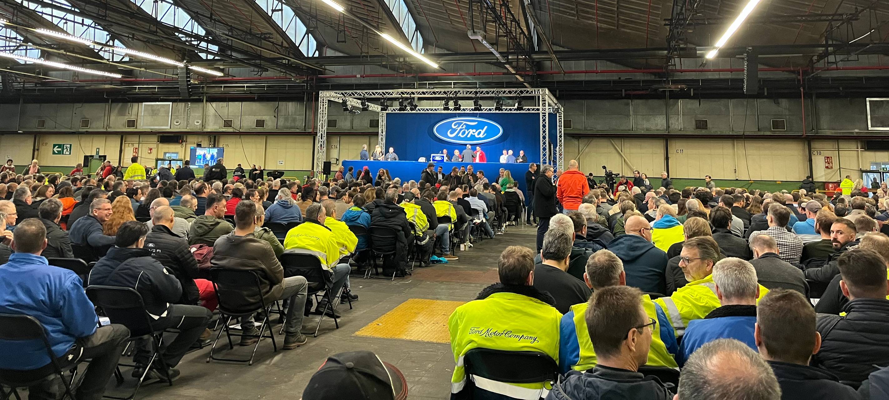 Betriebsversammlung bei Ford