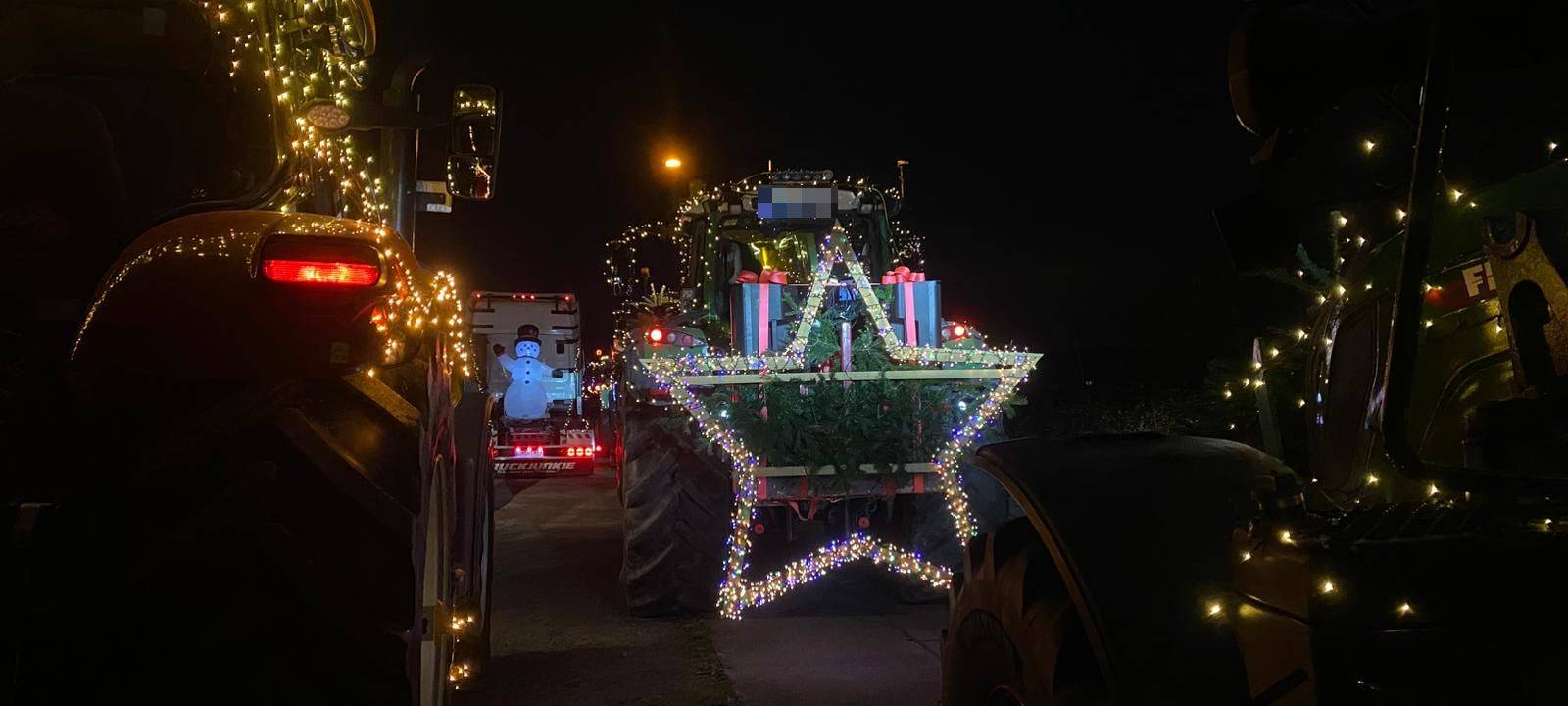 Heute Abend: Lichterfahrt der Landwirte im Kölner Norden