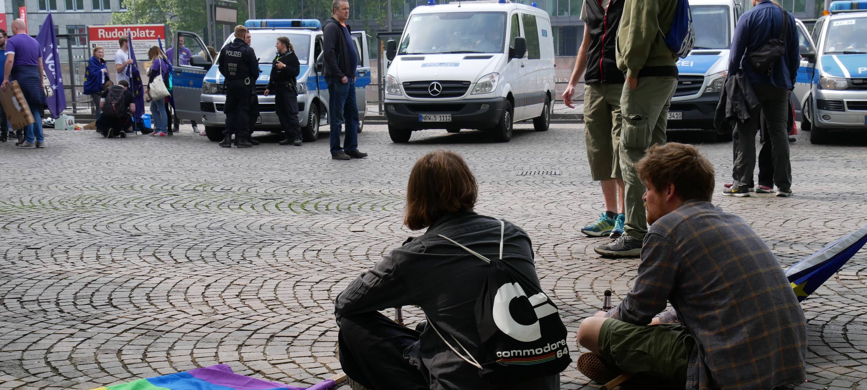 So war die Demo zur Europawahl