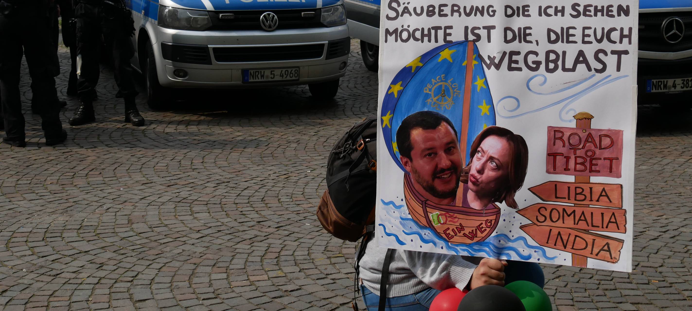 So war die Demo zur Europawahl