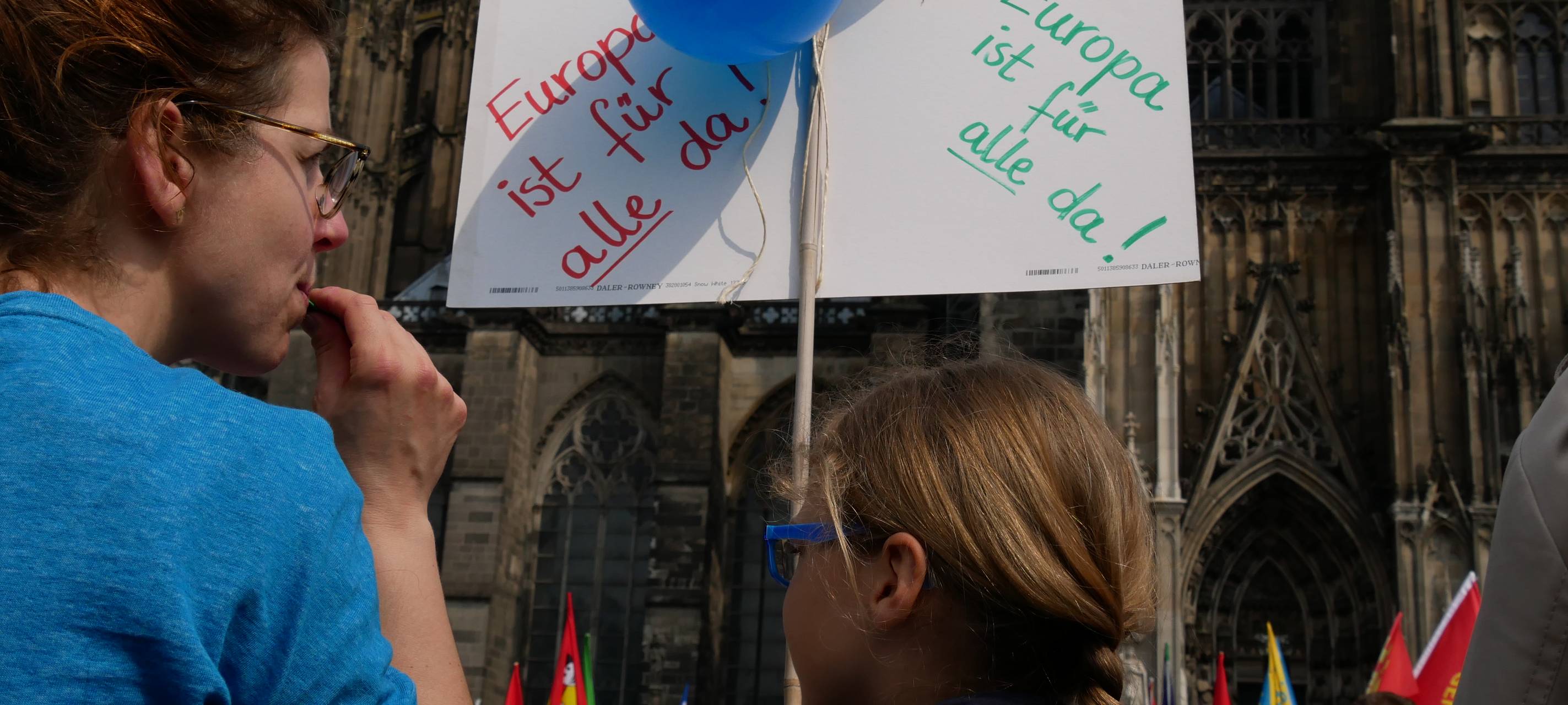 So war die Demo zur Europawahl