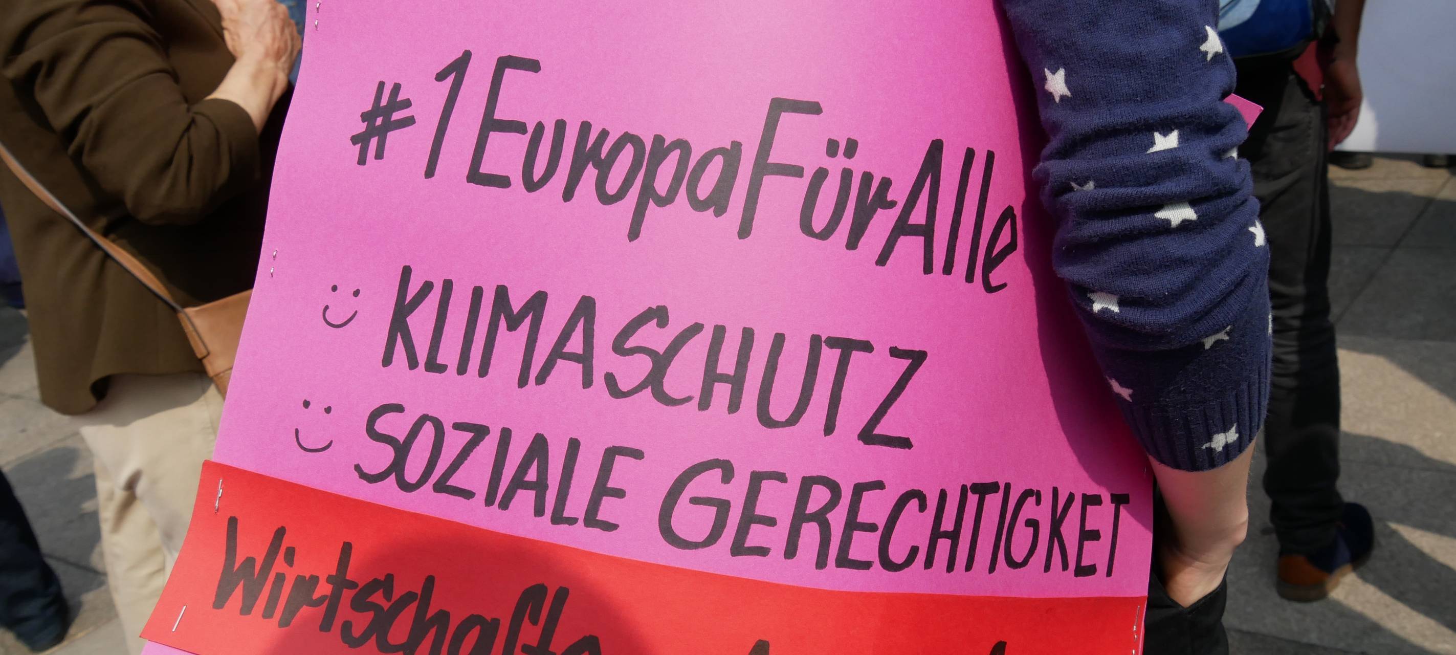 So war die Demo zur Europawahl