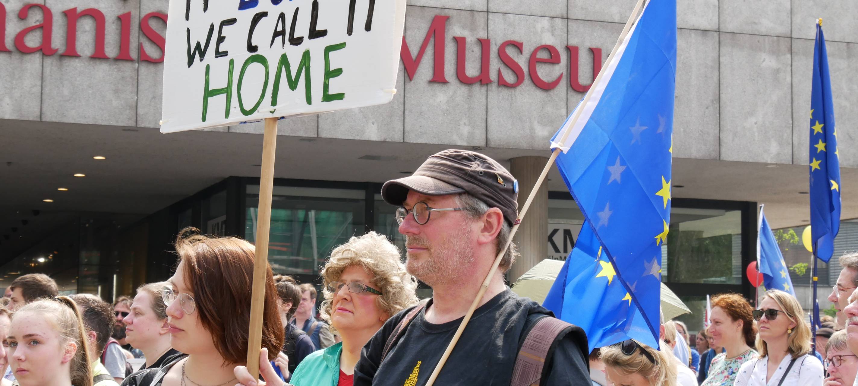So war die Demo zur Europawahl