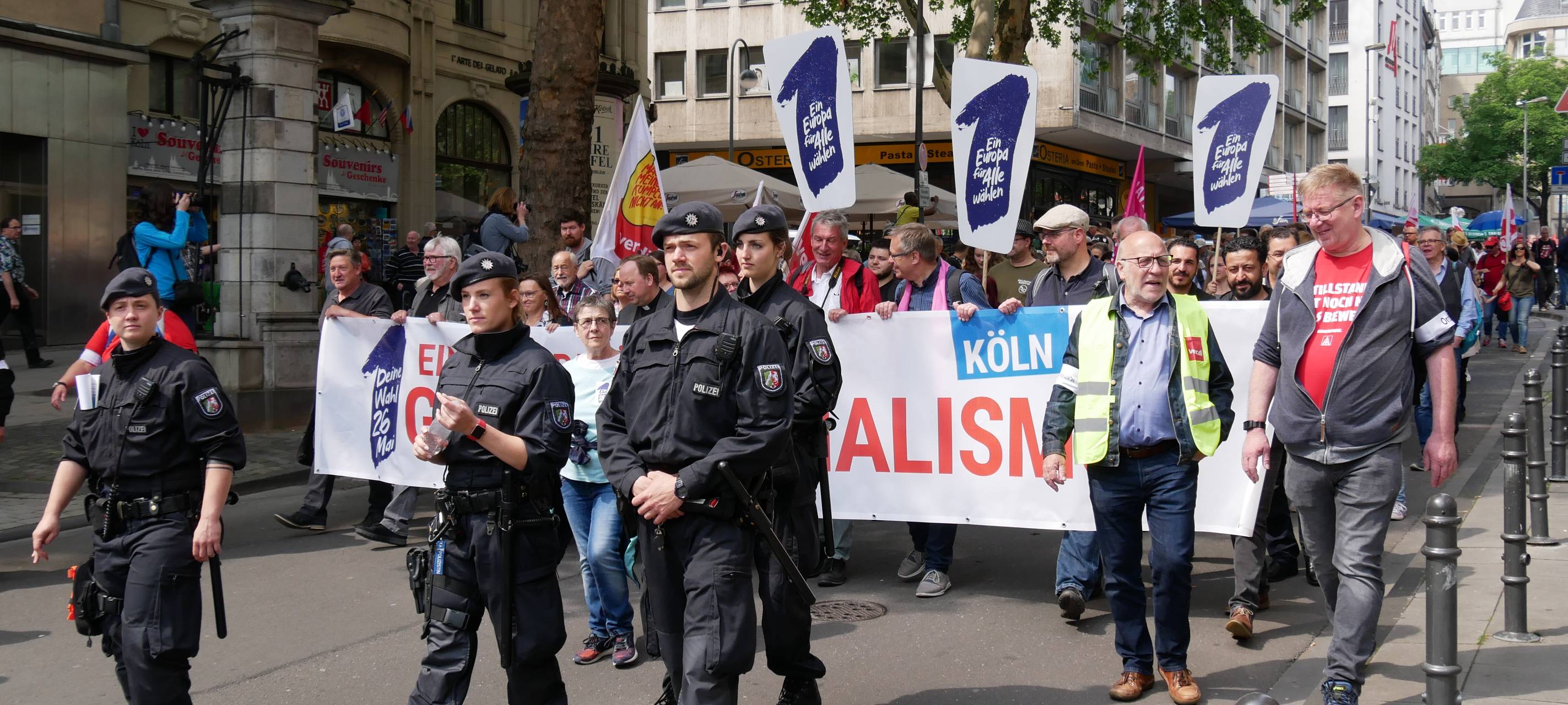 So war die Demo zur Europawahl
