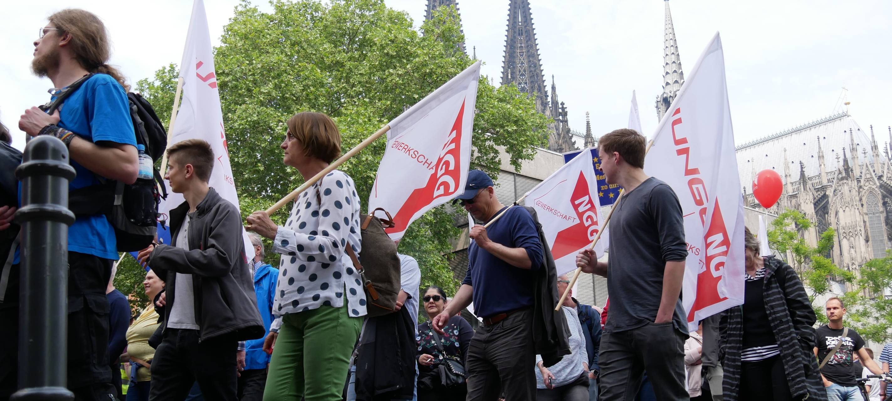 So war die Demo zur Europawahl