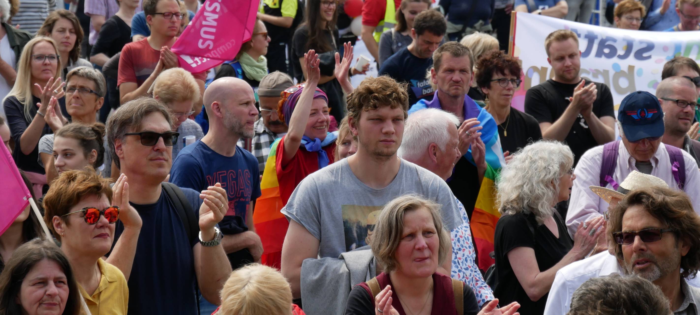 So war die Demo zur Europawahl