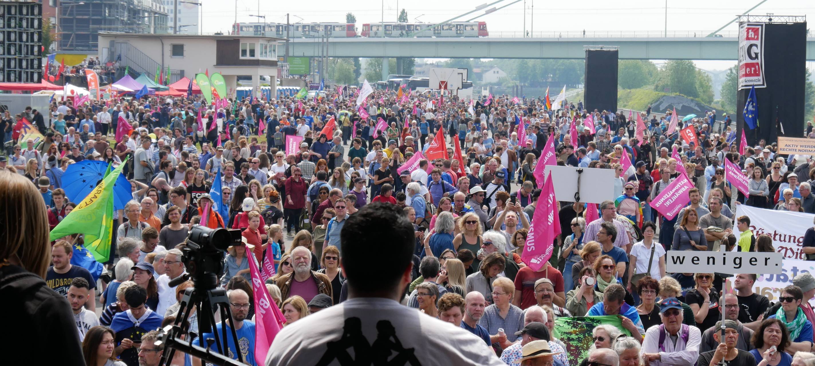 So war die Demo zur Europawahl