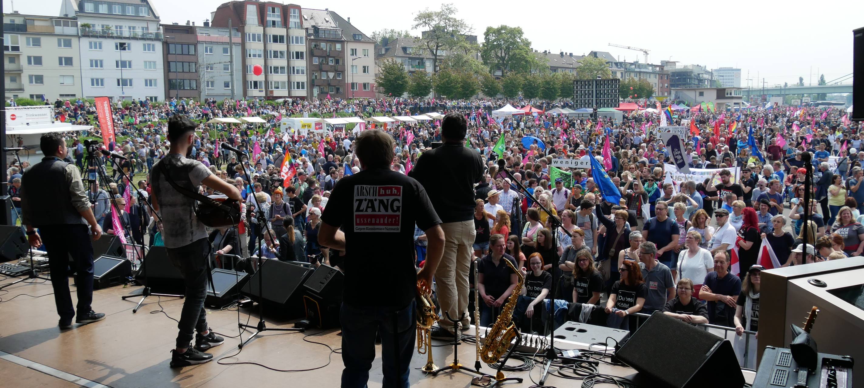 So war die Demo zur Europawahl