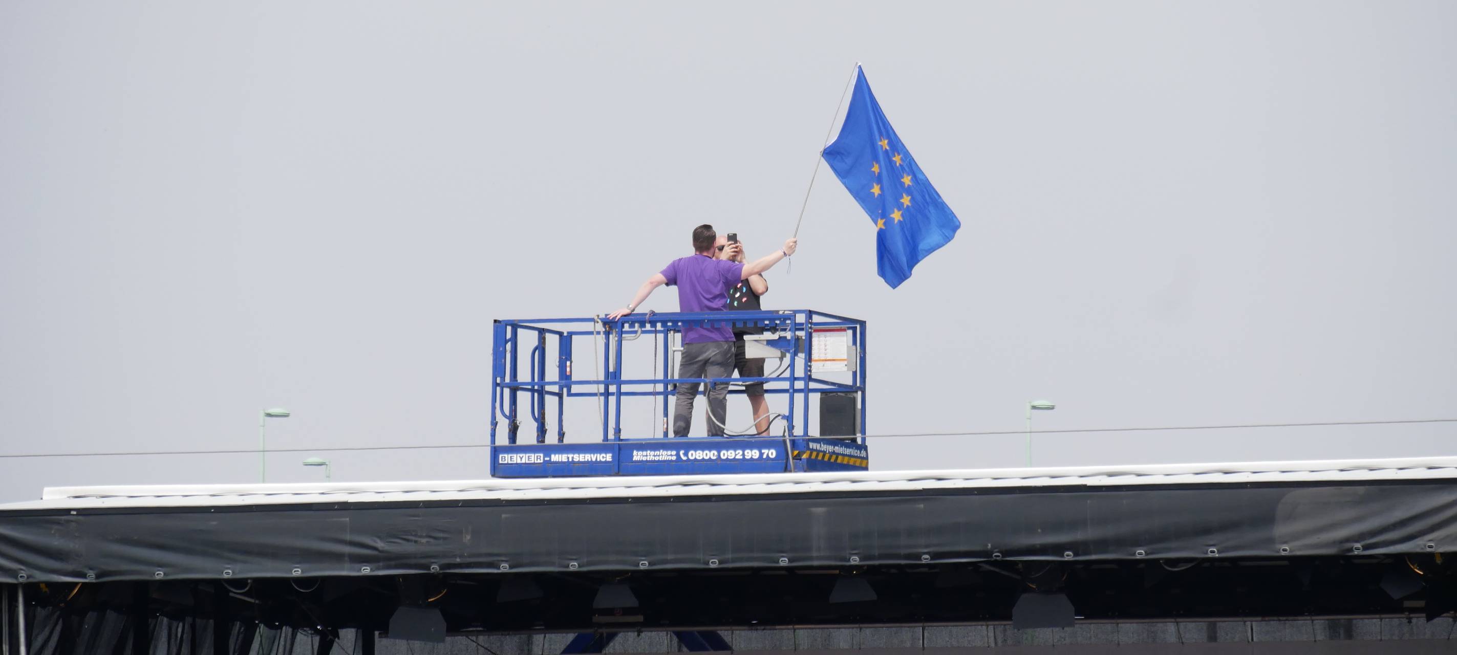So war die Demo zur Europawahl