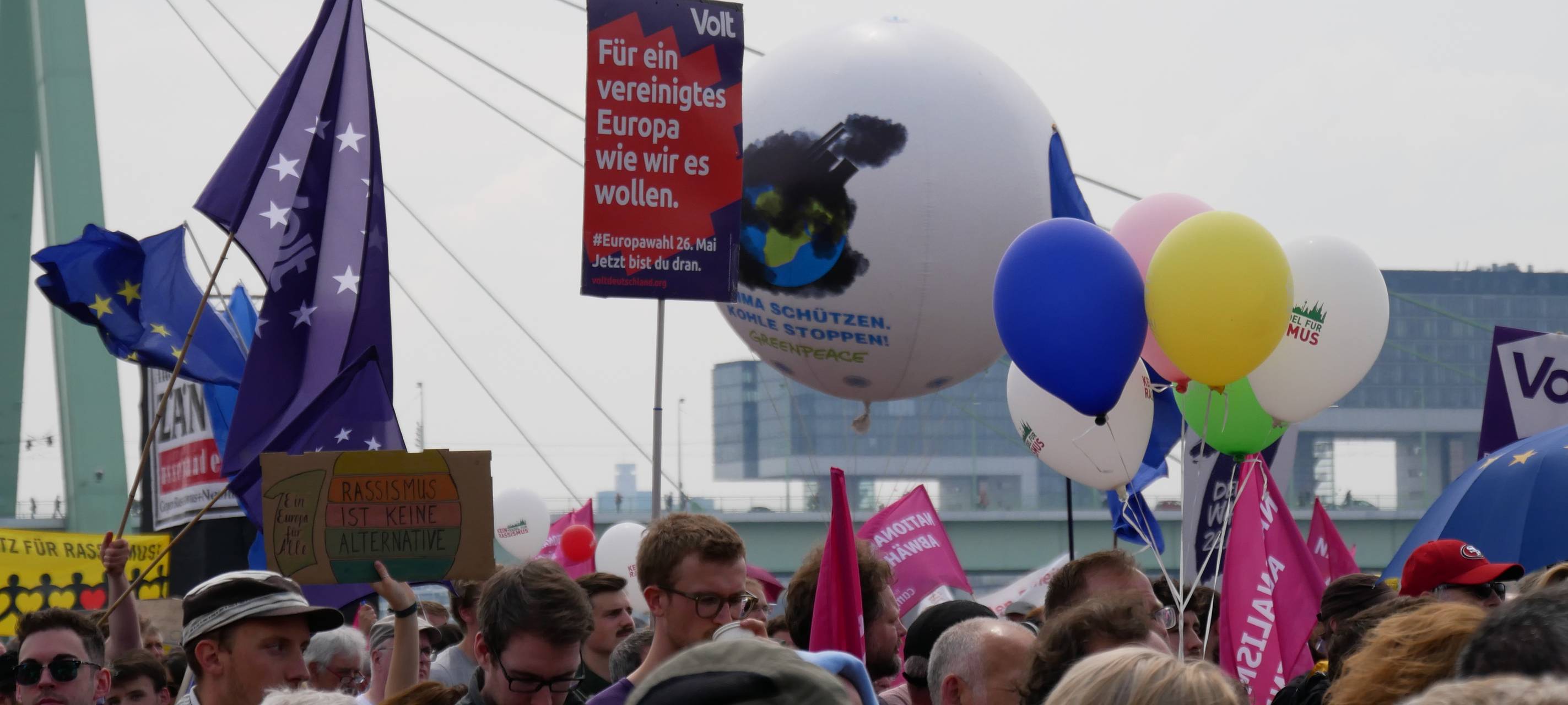 So war die Demo zur Europawahl
