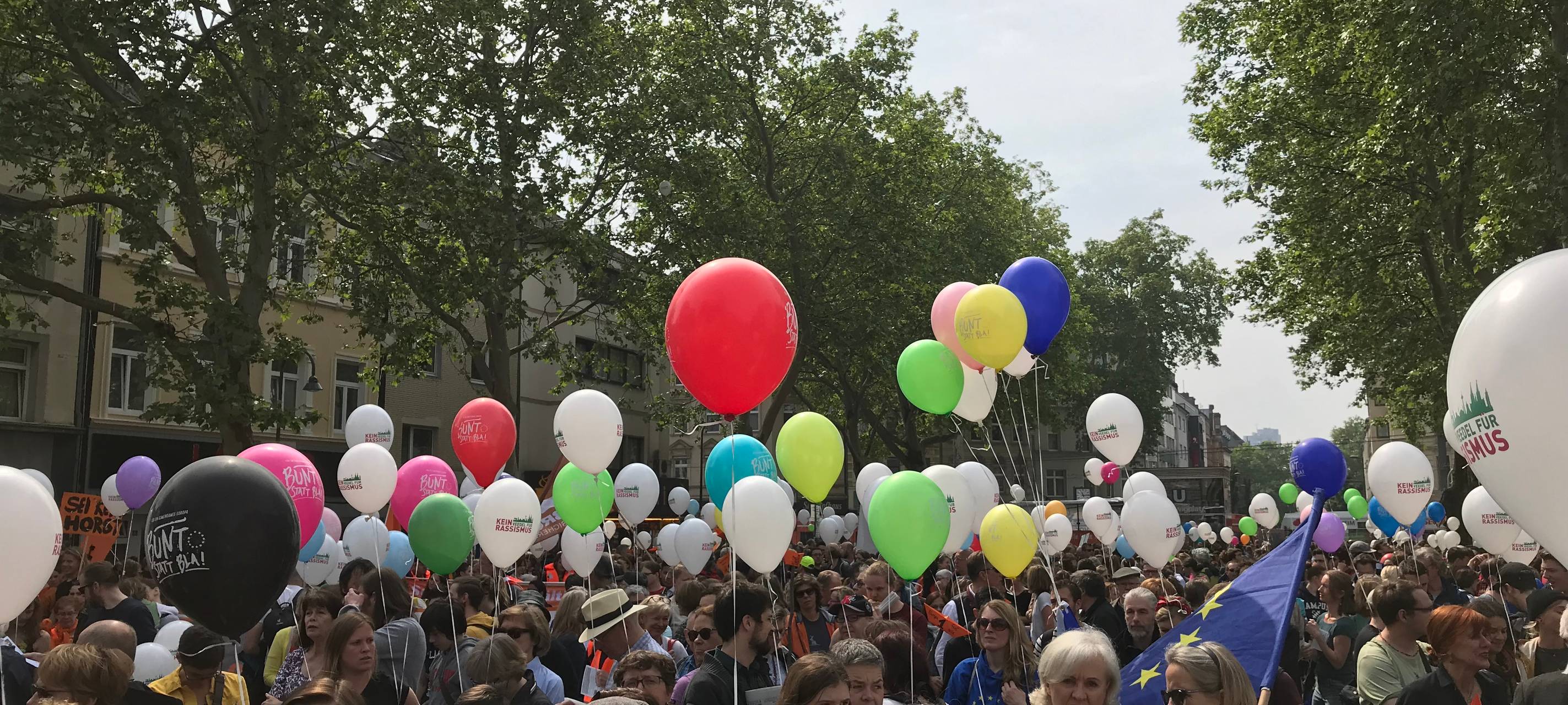 So war die Demo zur Europawahl