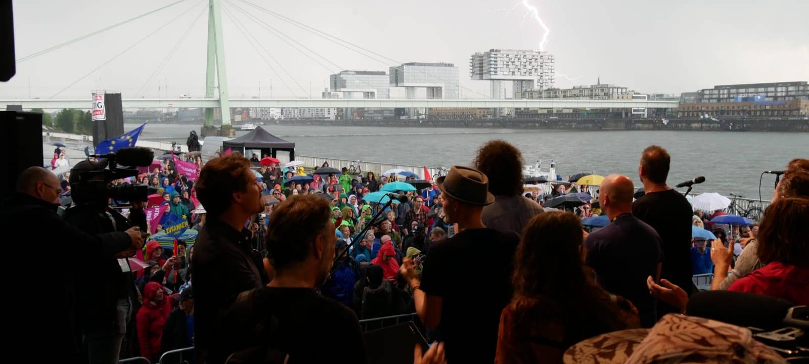 So war die Demo zur Europawahl