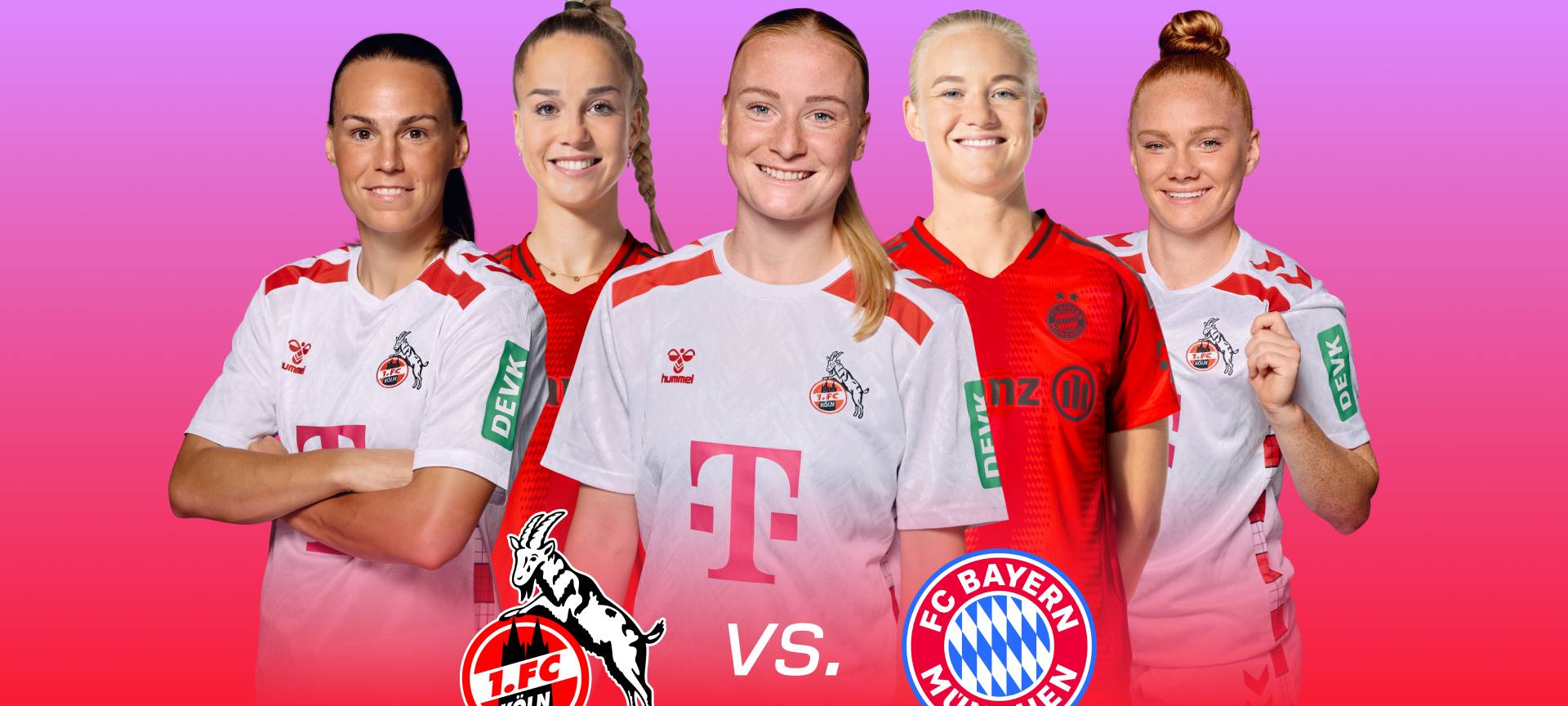 1. FC Köln gegen Bayern München - Frauen
