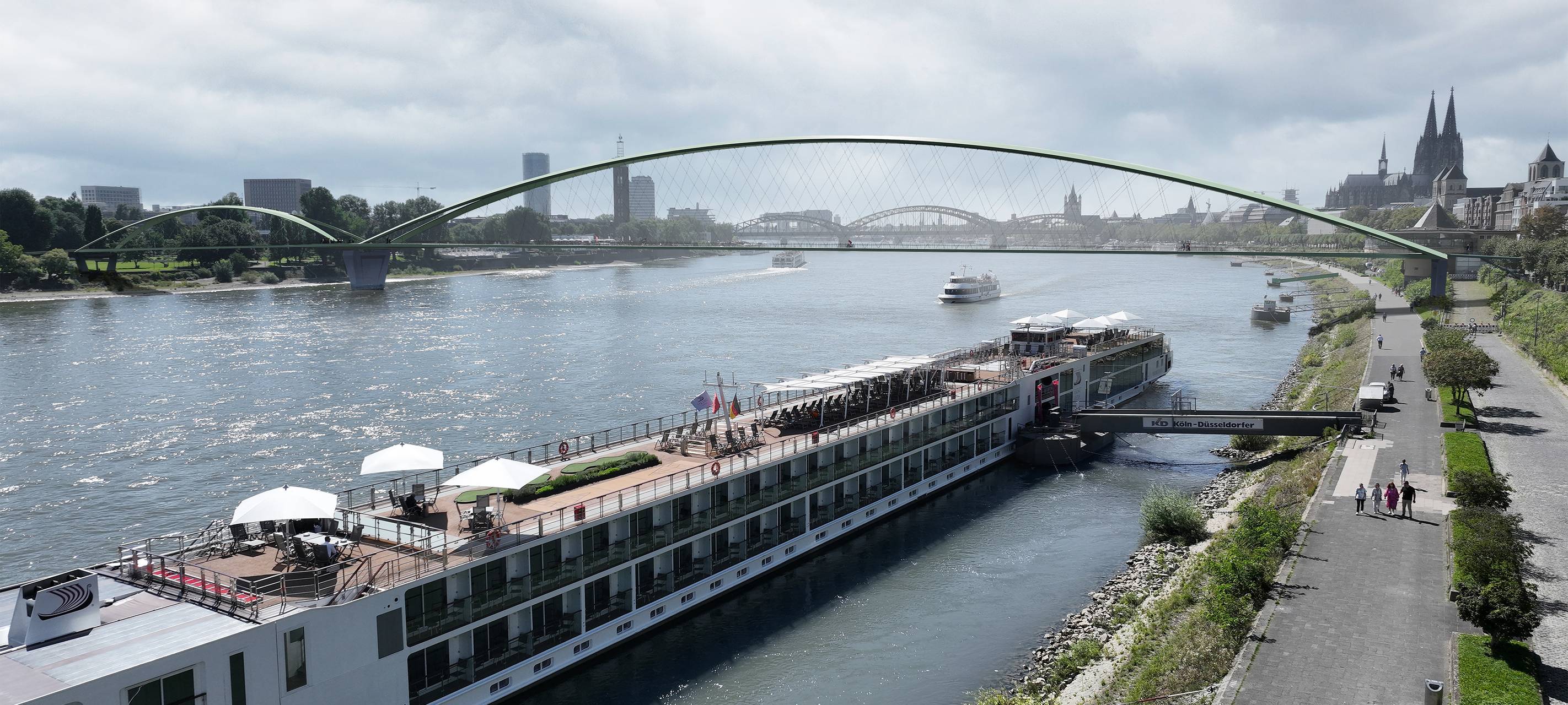 Zwei neue Brücken für Köln