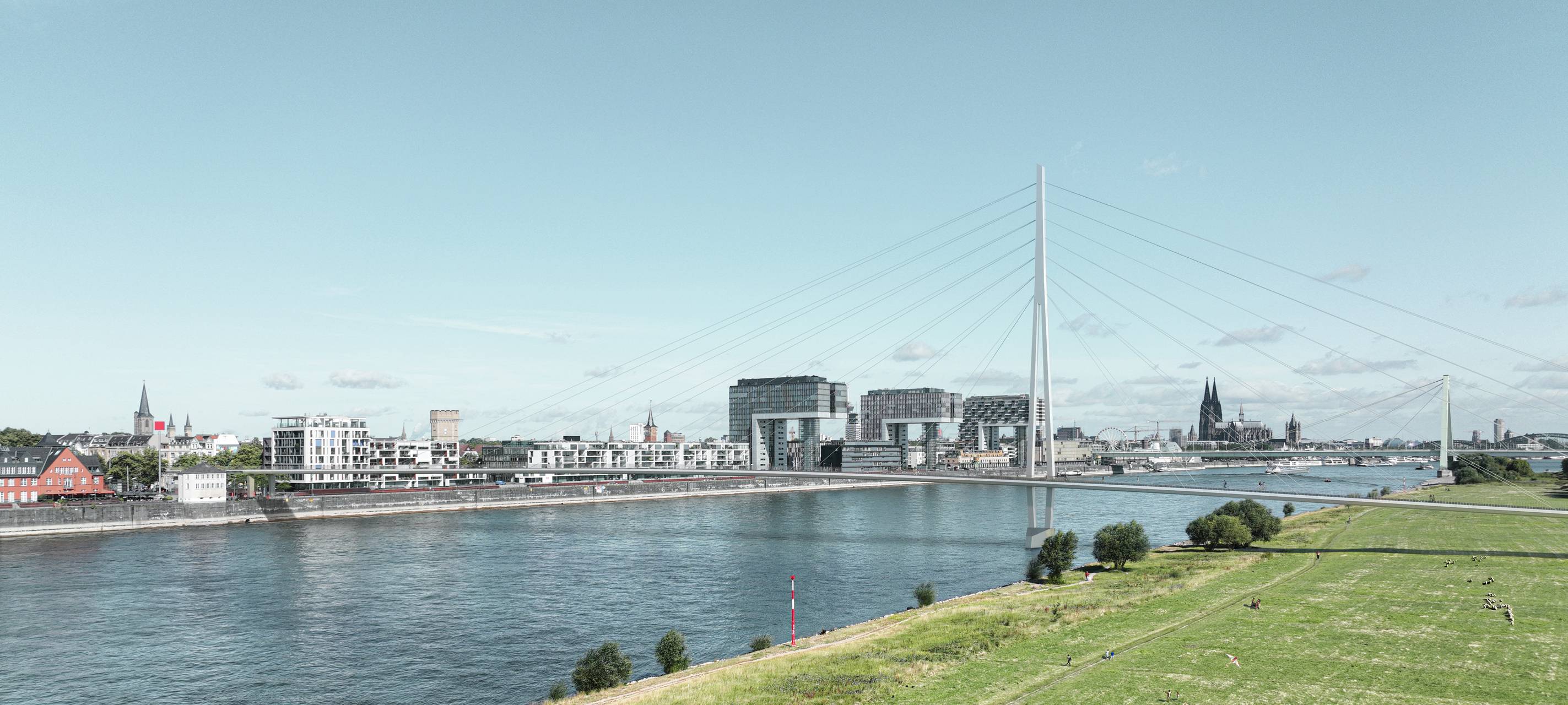 Zwei neue Brücken für Köln