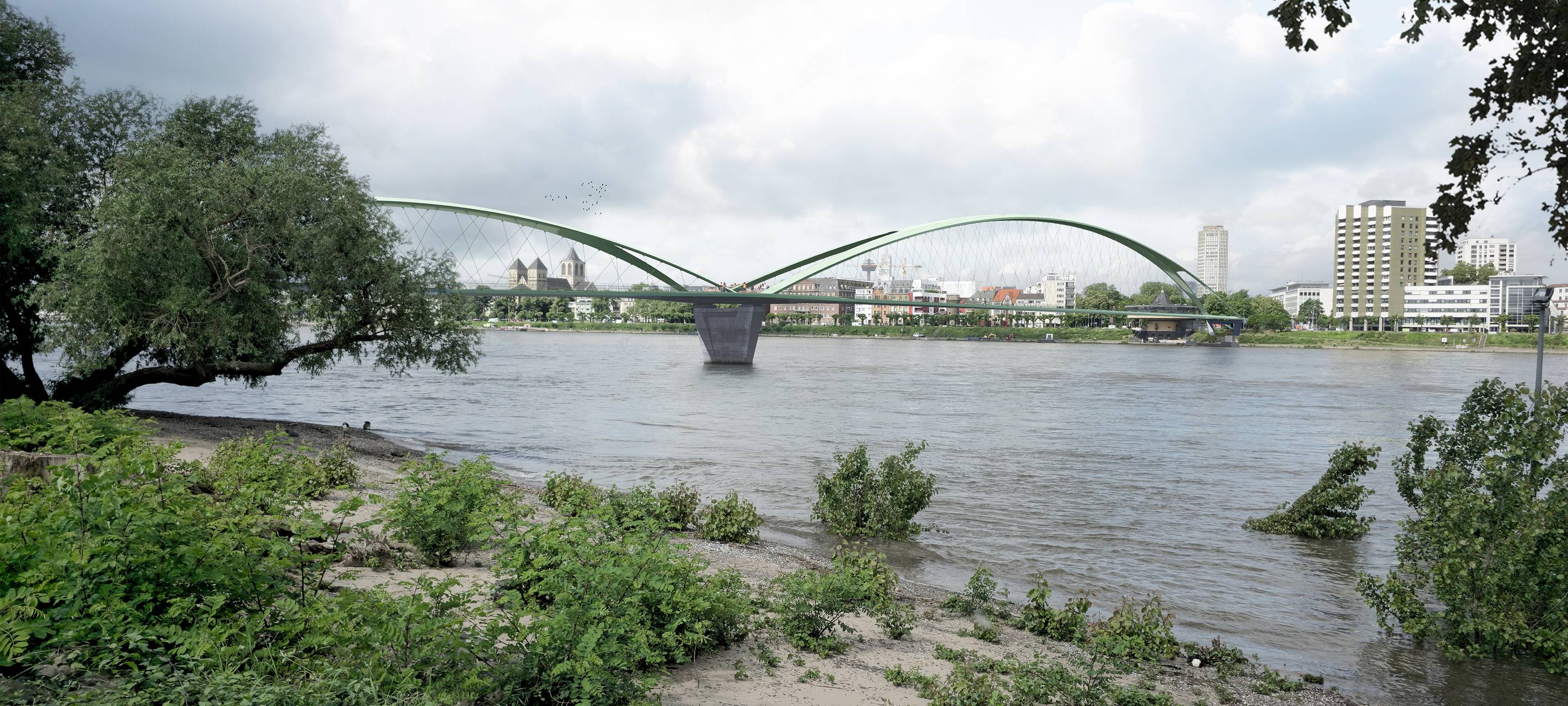Zwei neue Brücken für Köln
