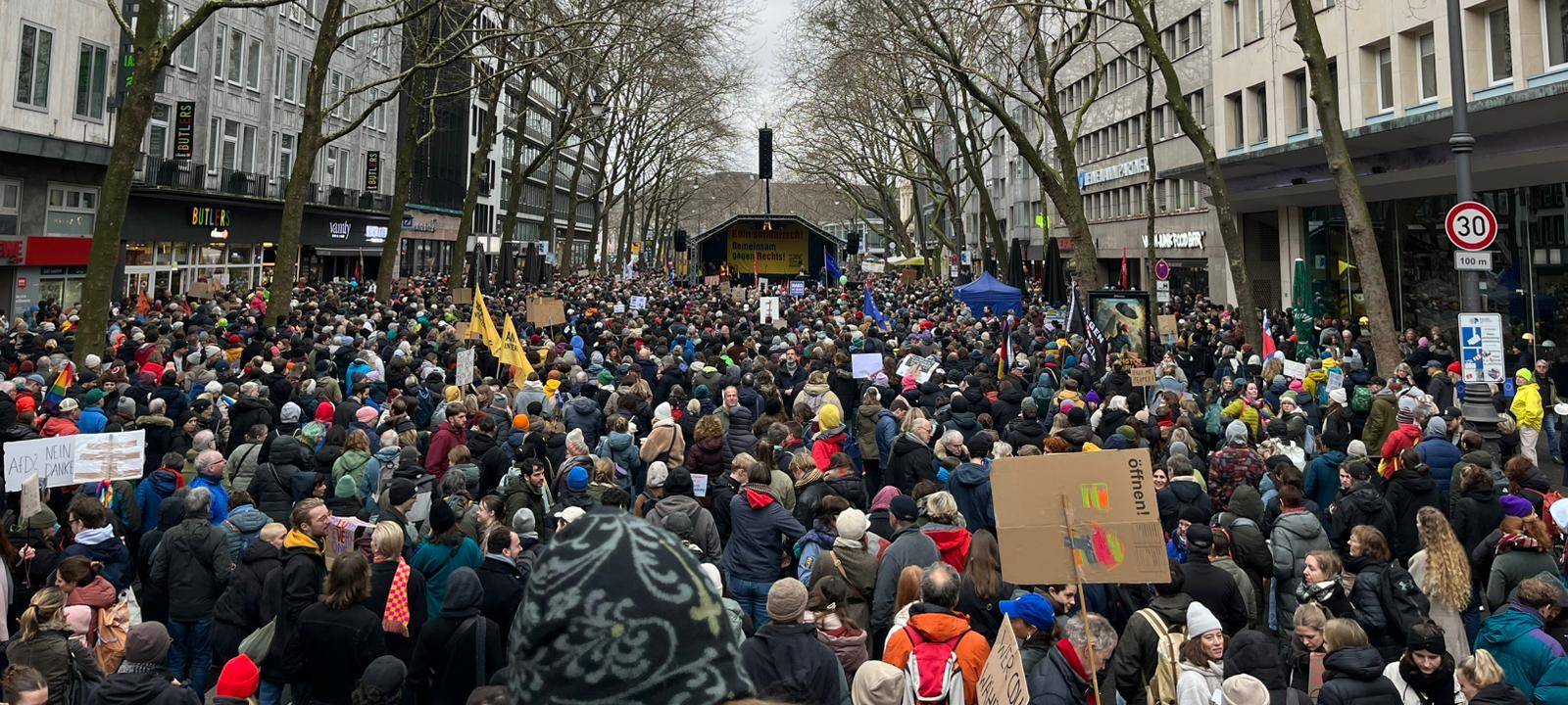 Der Demo-Samstag in Köln