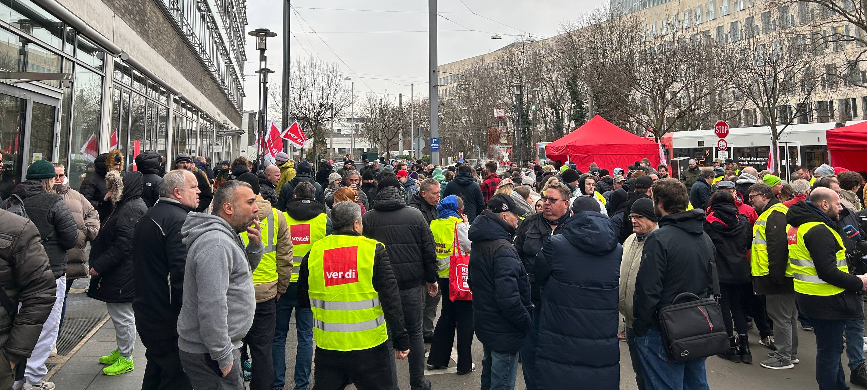 Wieder Warnstreik bei KVB