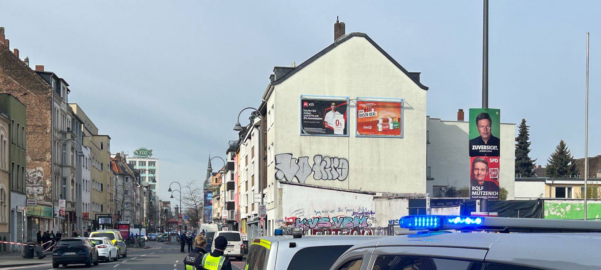 Schießerei in Ehrenfeld – Täter flüchtig
