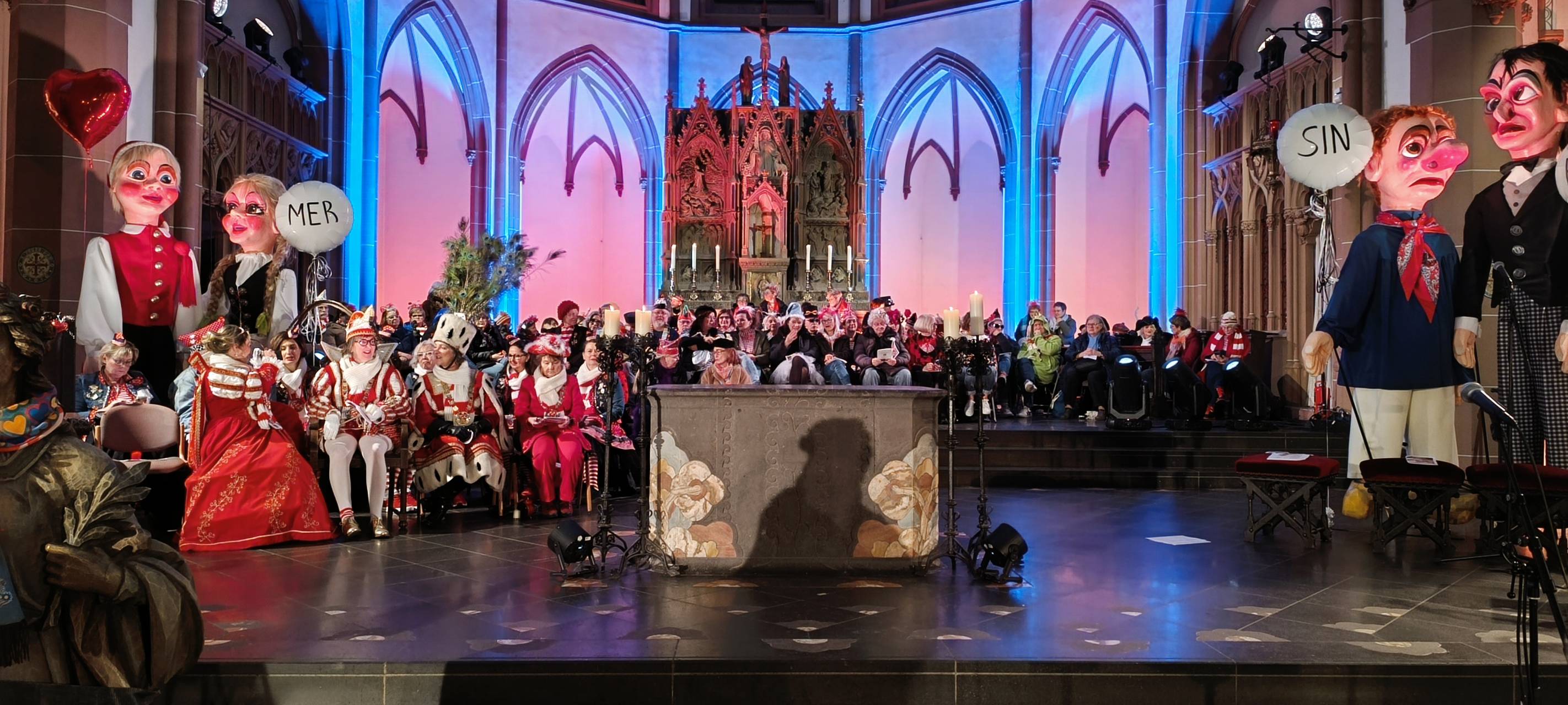 Karnevalsgottesdienst in der Agneskirche