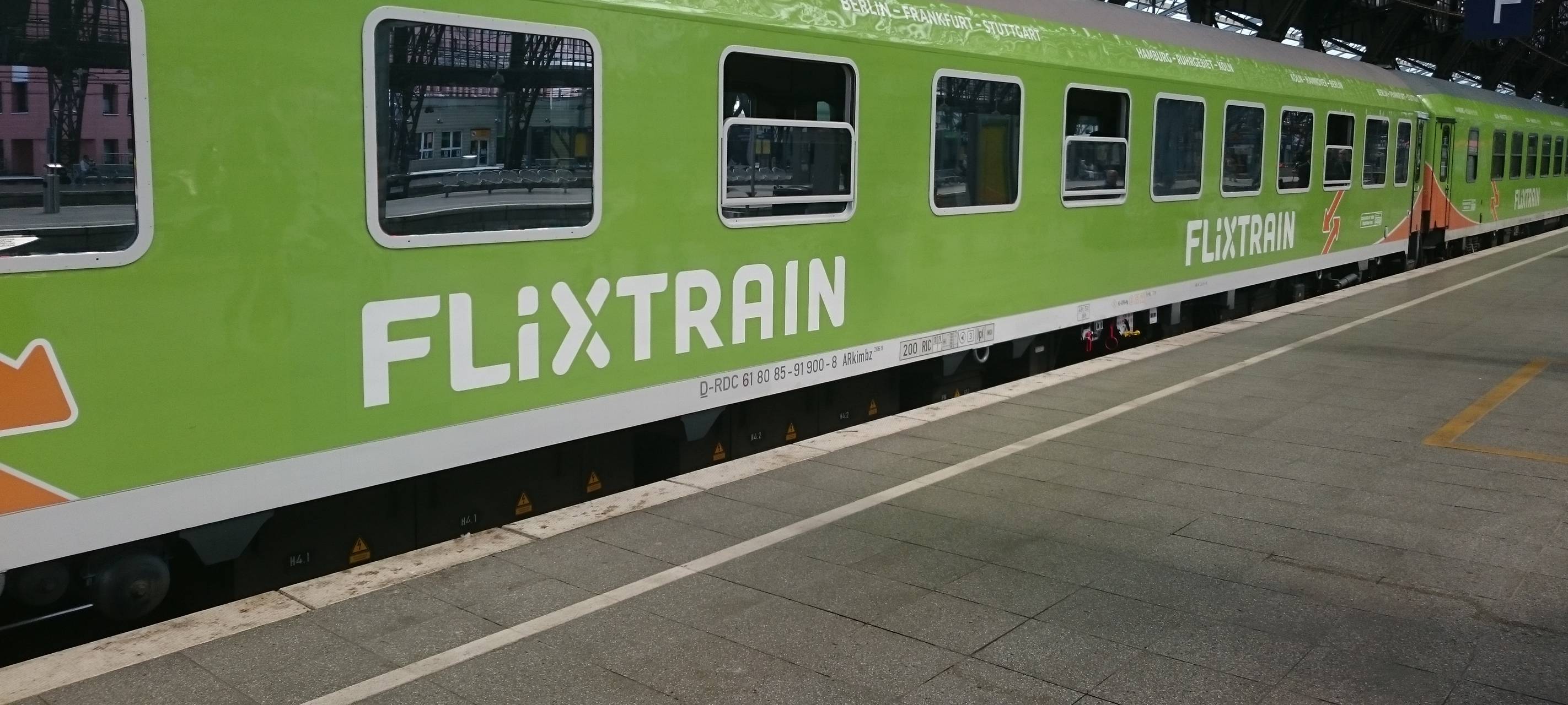 Grün nach Leipzig: FlixTrain weitet sein Fahrbahnnetz aus
