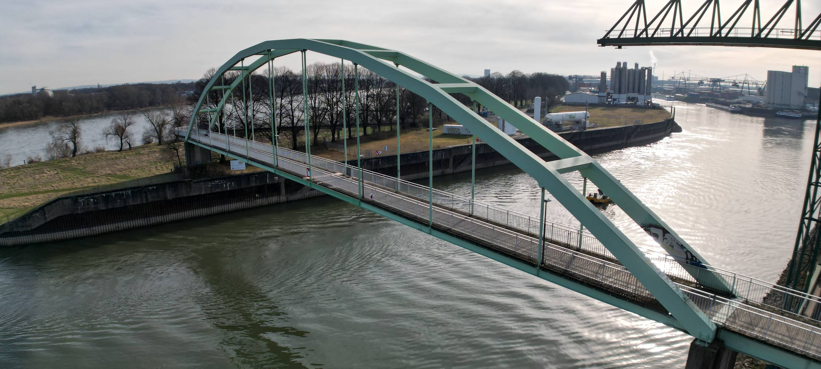 Sanierung der Niehler Hafenbrücke abgeschlossen