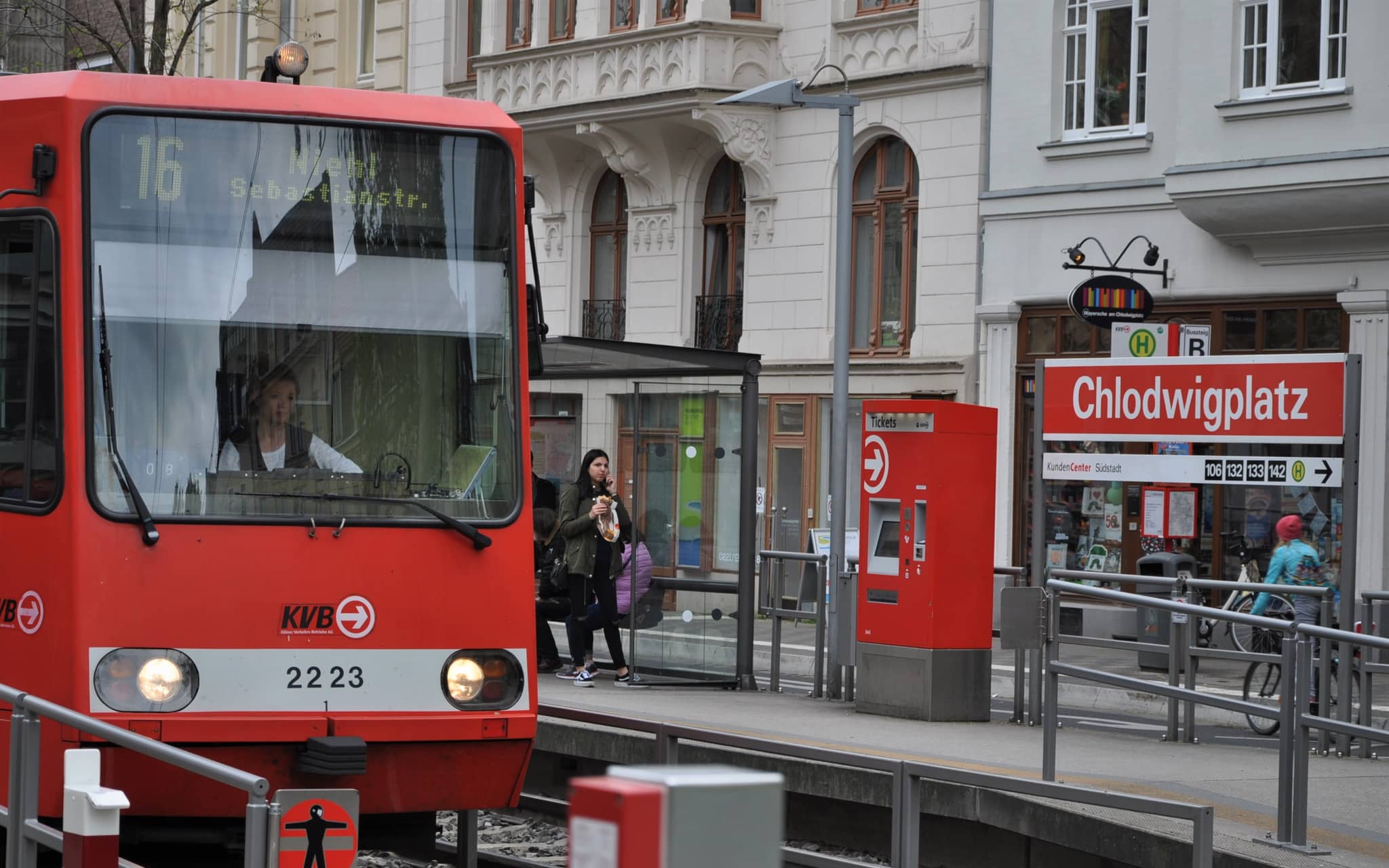 Einschränkungen bei KVB-Linien 1, 7, 9, 16 und 17
