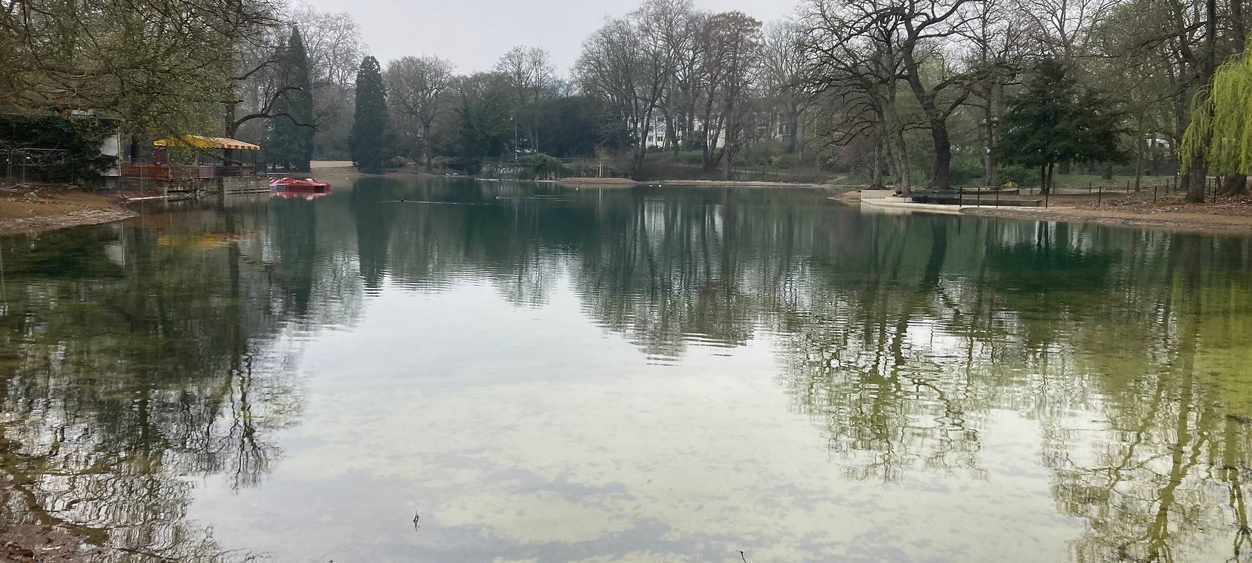Volksgartenweiher ist fertig saniert