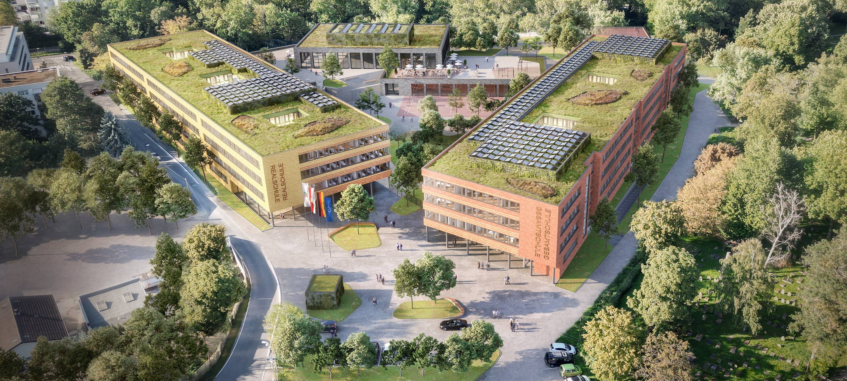 Zwei neue Schulen für Deutz