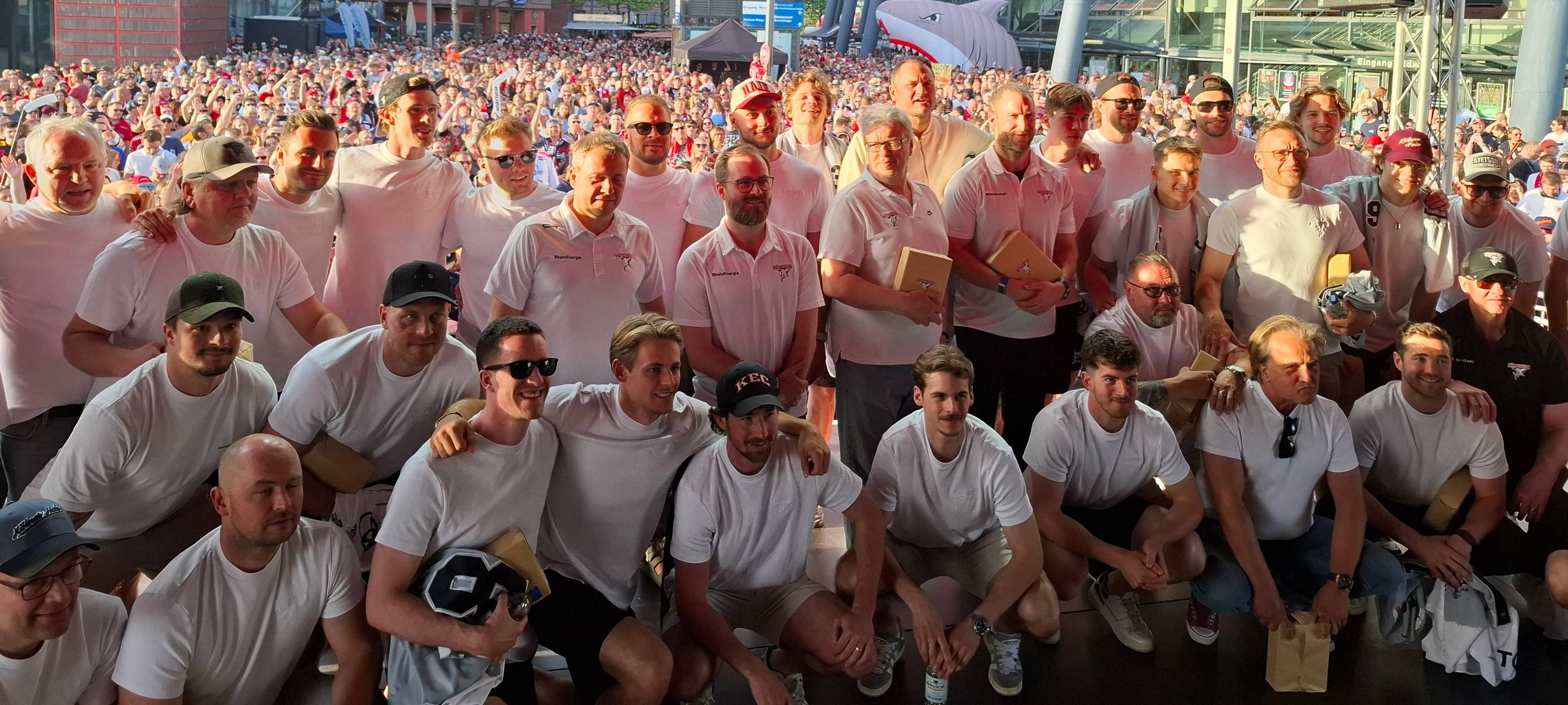 Saisonabschluss der Kölner Haie