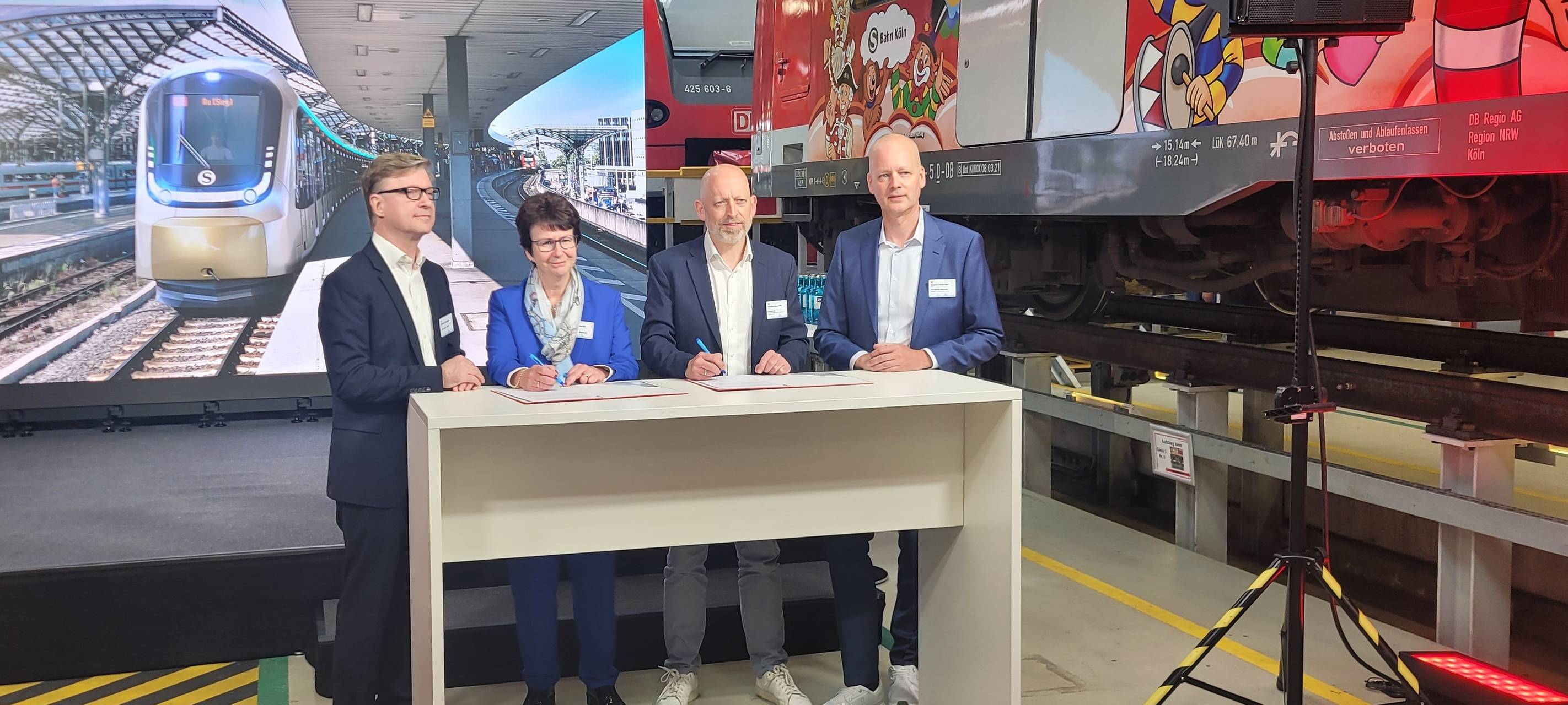 Arbeitsplätze im S-Bahnwerk in Nippes langfristig gesichert