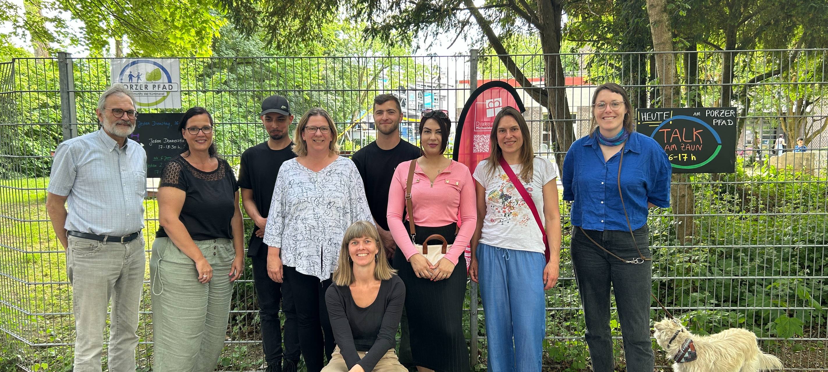 Porzer Community will schmuddeligen Pfad aufwerten