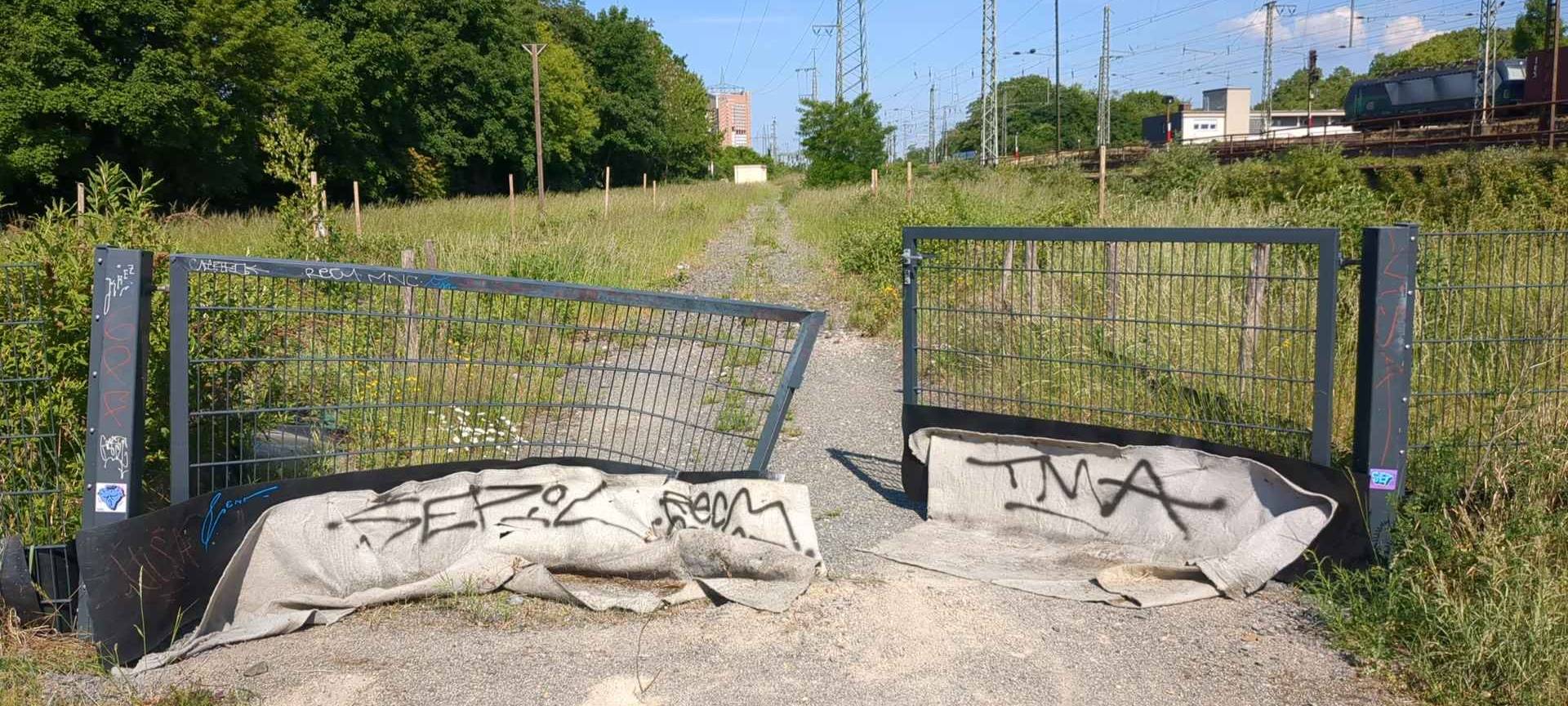 Vandalismus im Pionierpark - 4.000 Euro Schaden