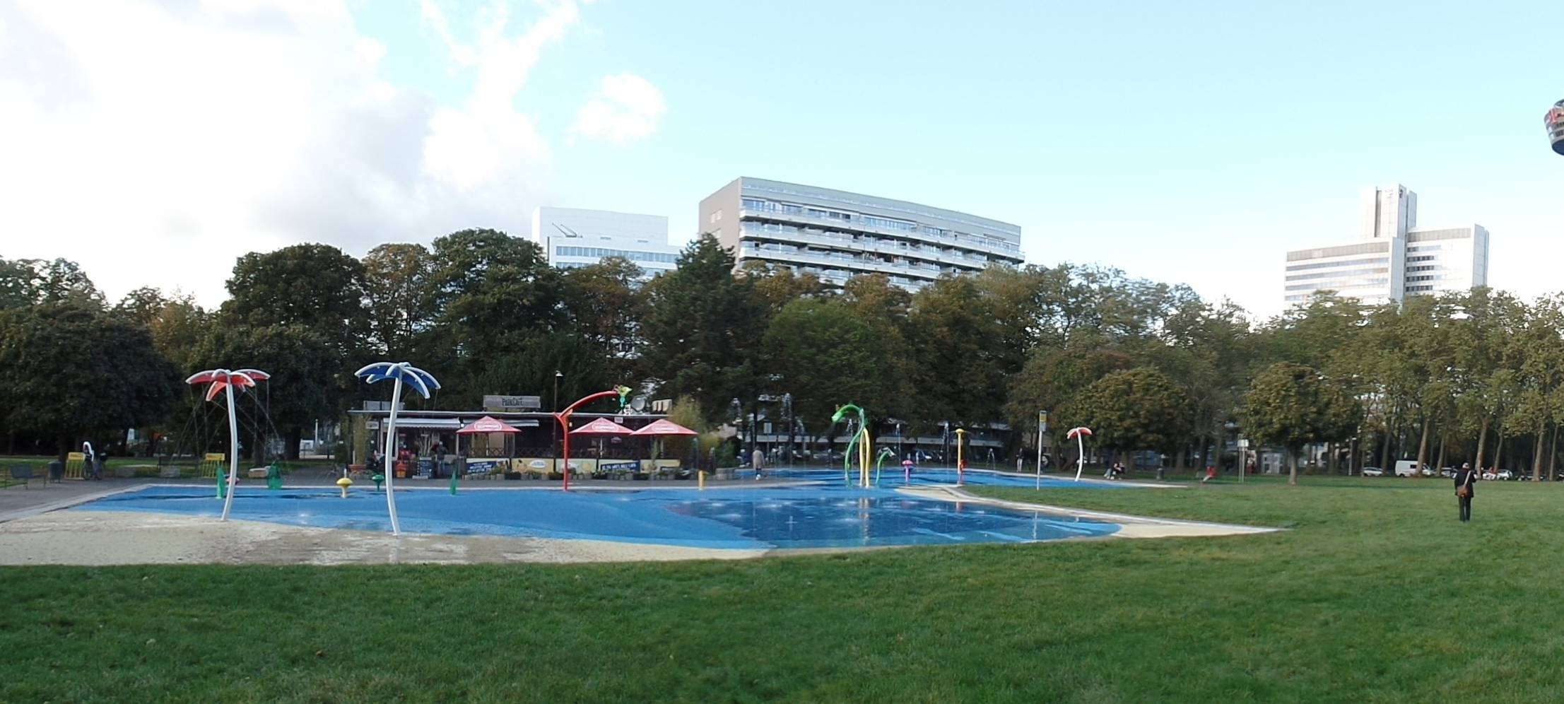 Kölner Wasserspielplätze wieder in Betrieb
