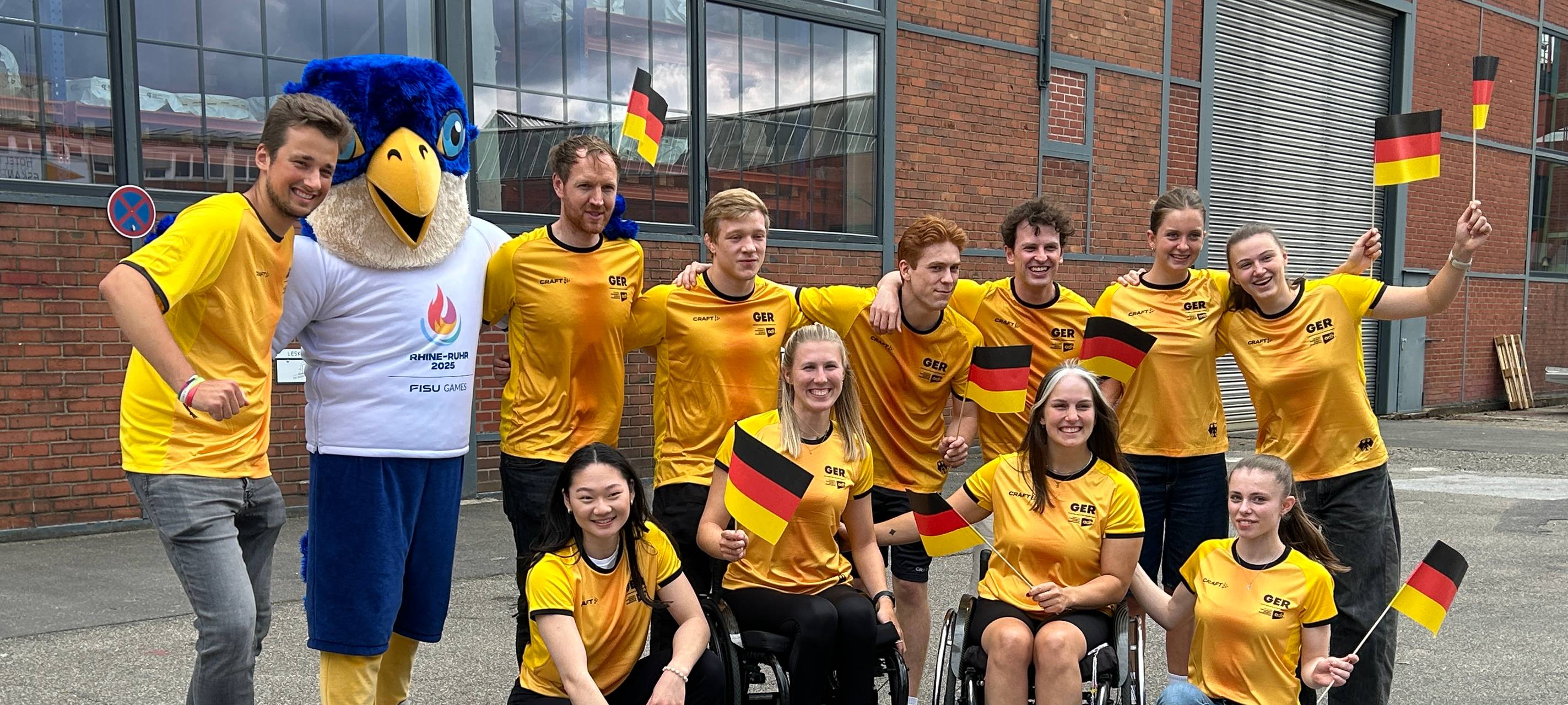 Großes Einkleiden für University Games