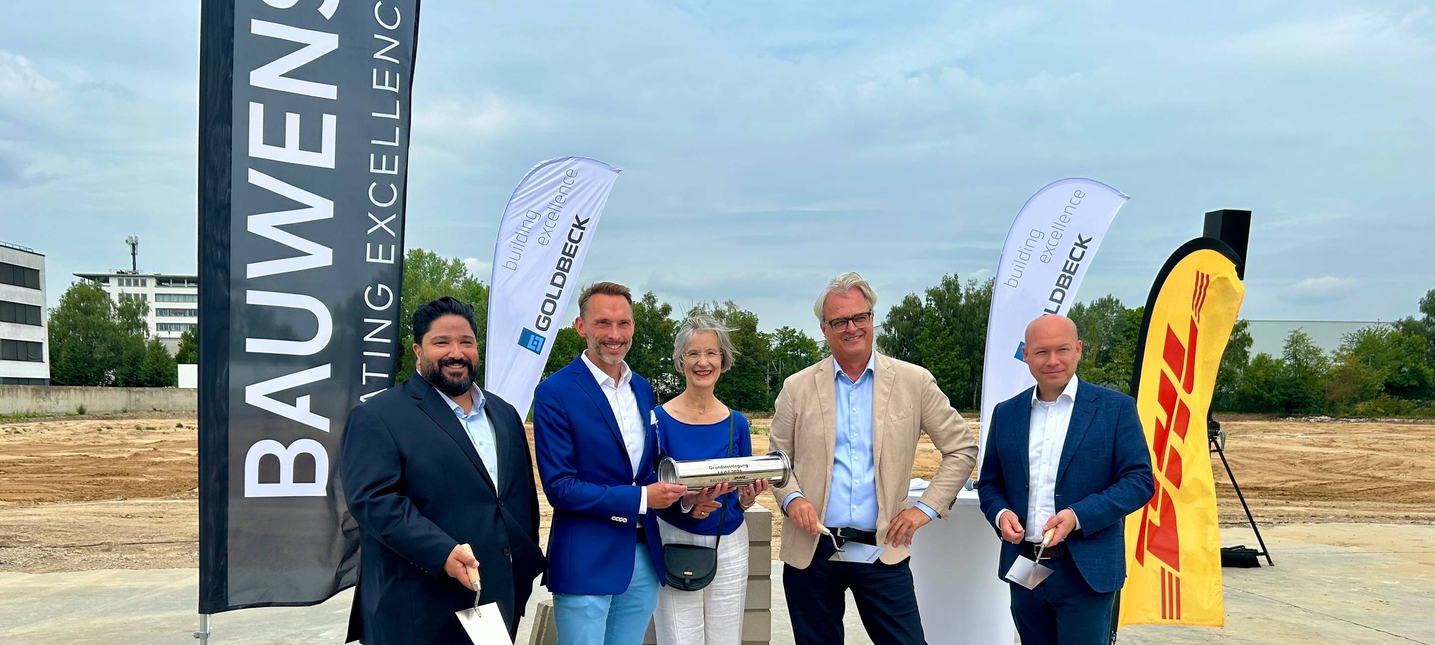 Neues DHL Express Zentrum in Marsdorf