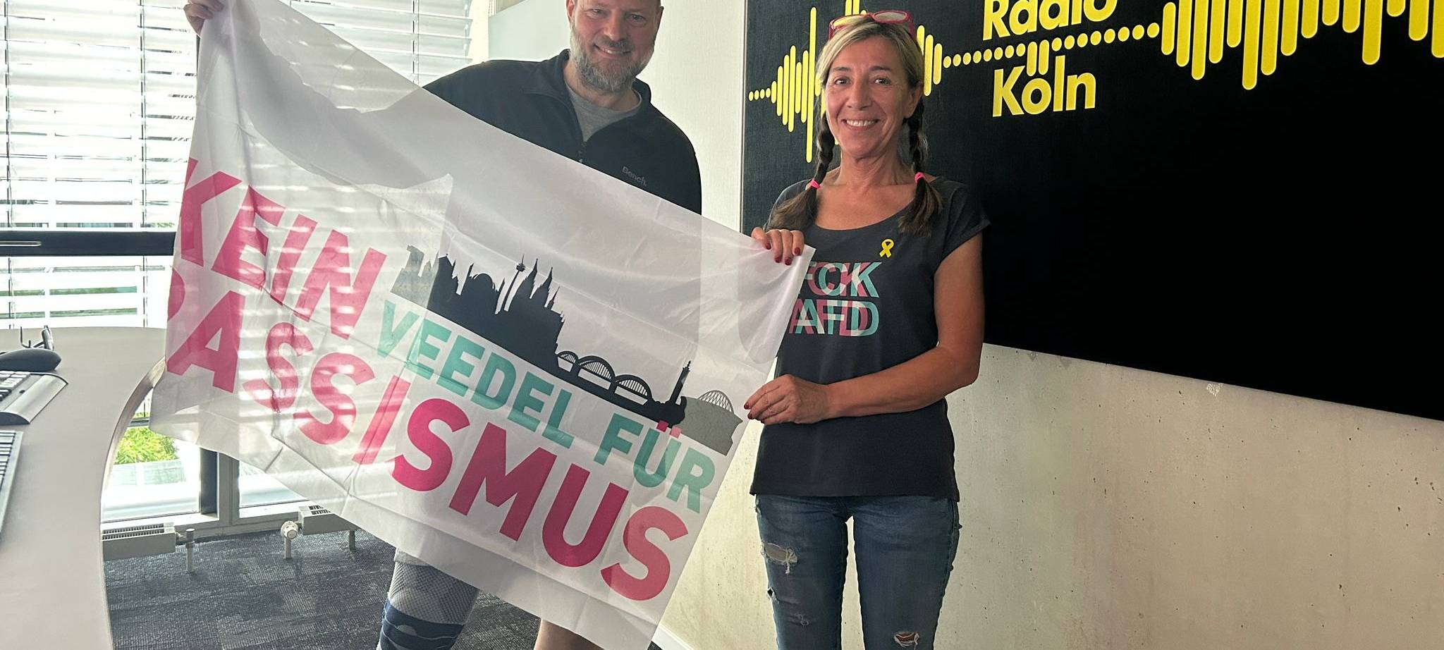Knapp 20.000 Fahnen gegen Rassismus