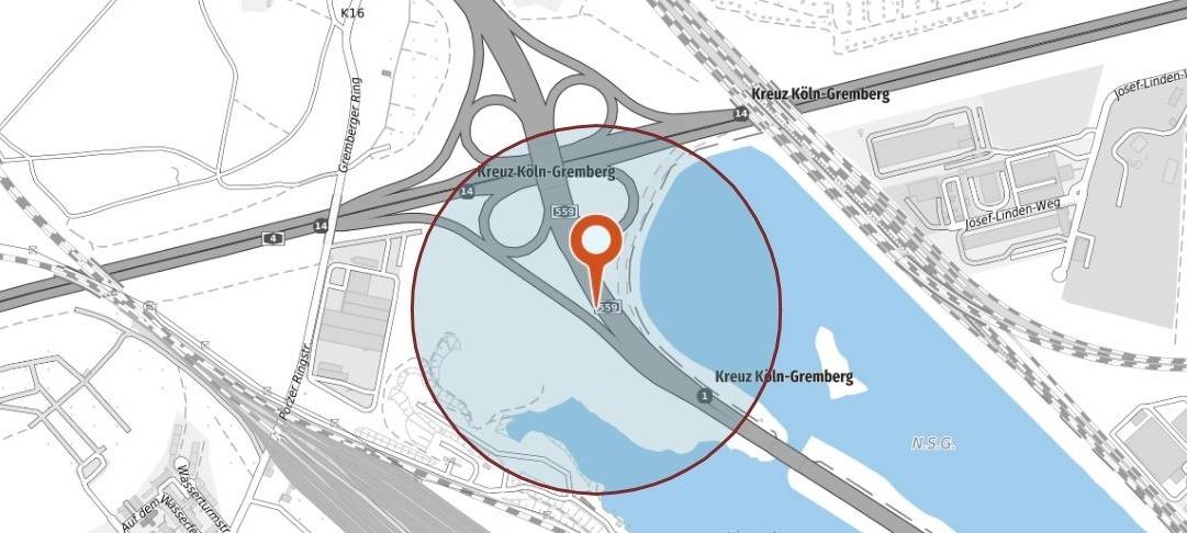 Weltkriegsbombe am Kreuz Gremberg entschärft