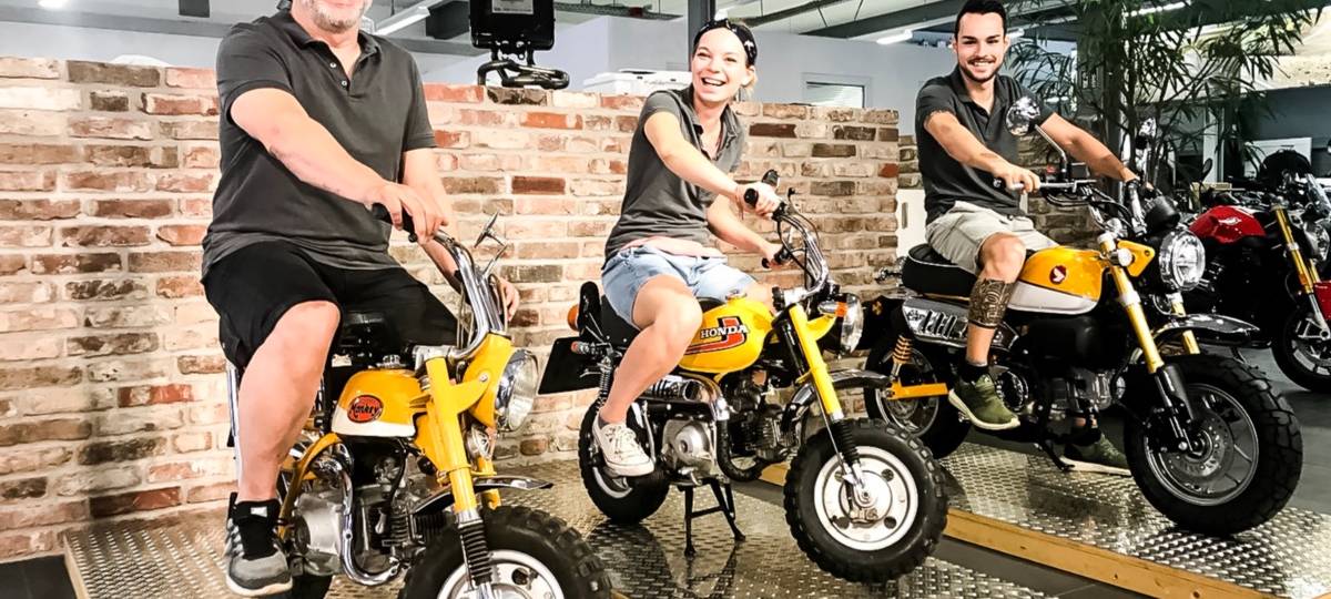 Motorradzukunft auf Kölns „Schäl Sick“