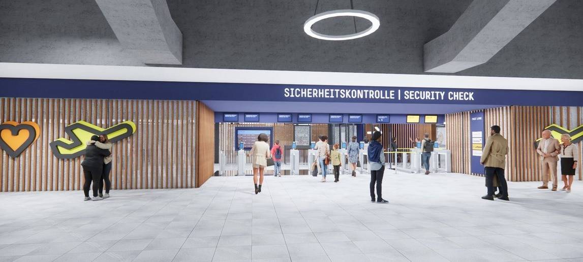 Kölner Flughafen baut Sicherheitskontrolle um